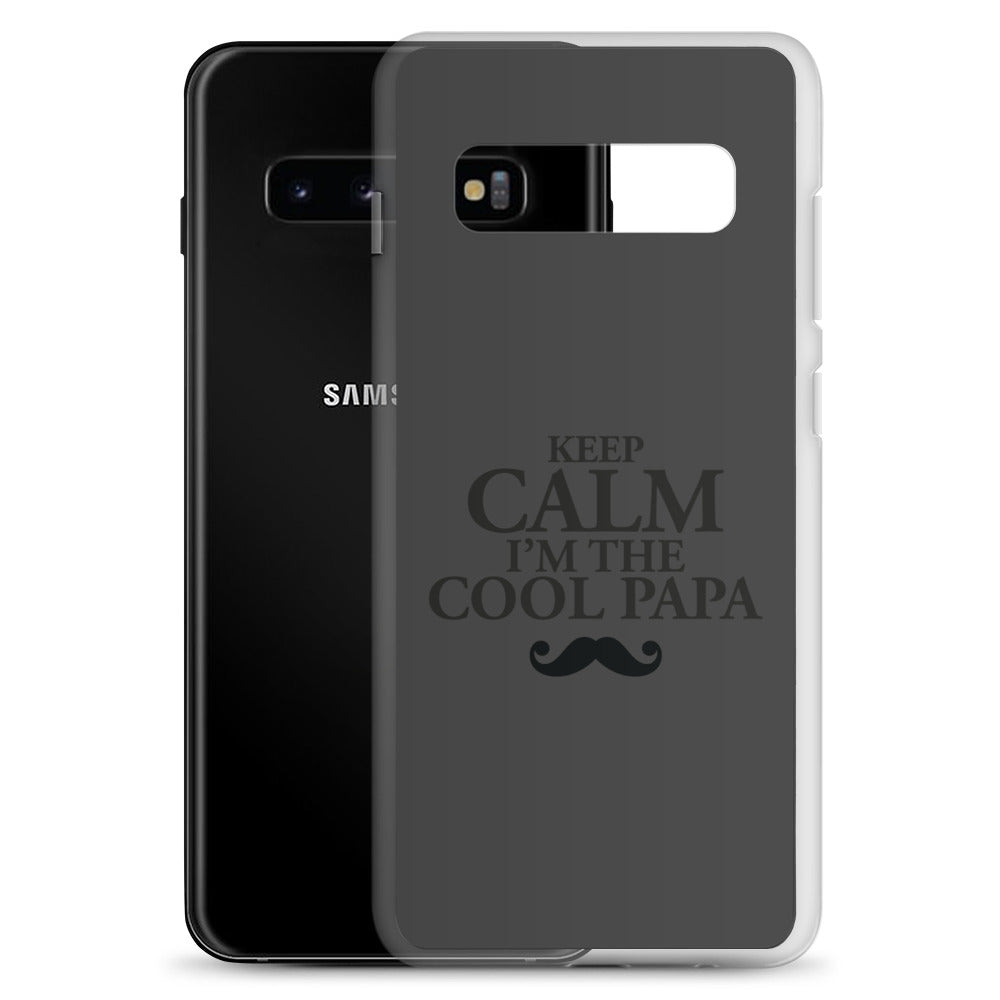 Keep calm papa - Coque Samsung®