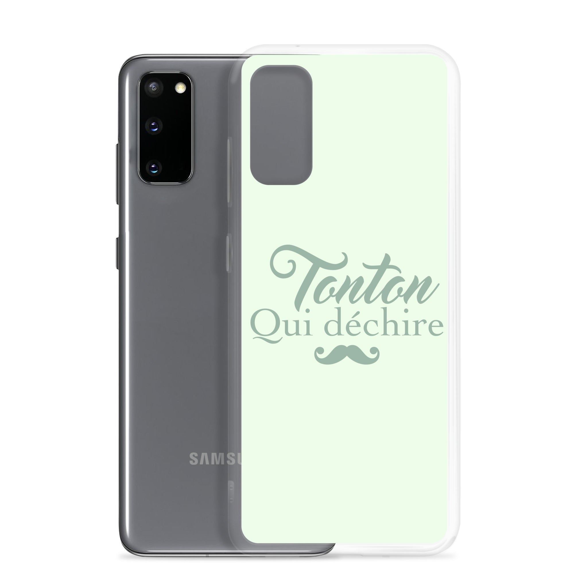 Tonton qui déchire - Clear Case for Samsung®