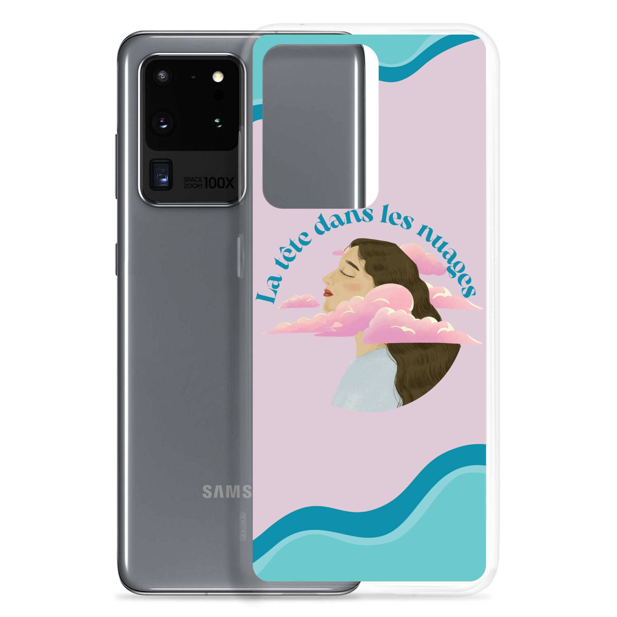 La tête dans les nuages - Coque Samsung®