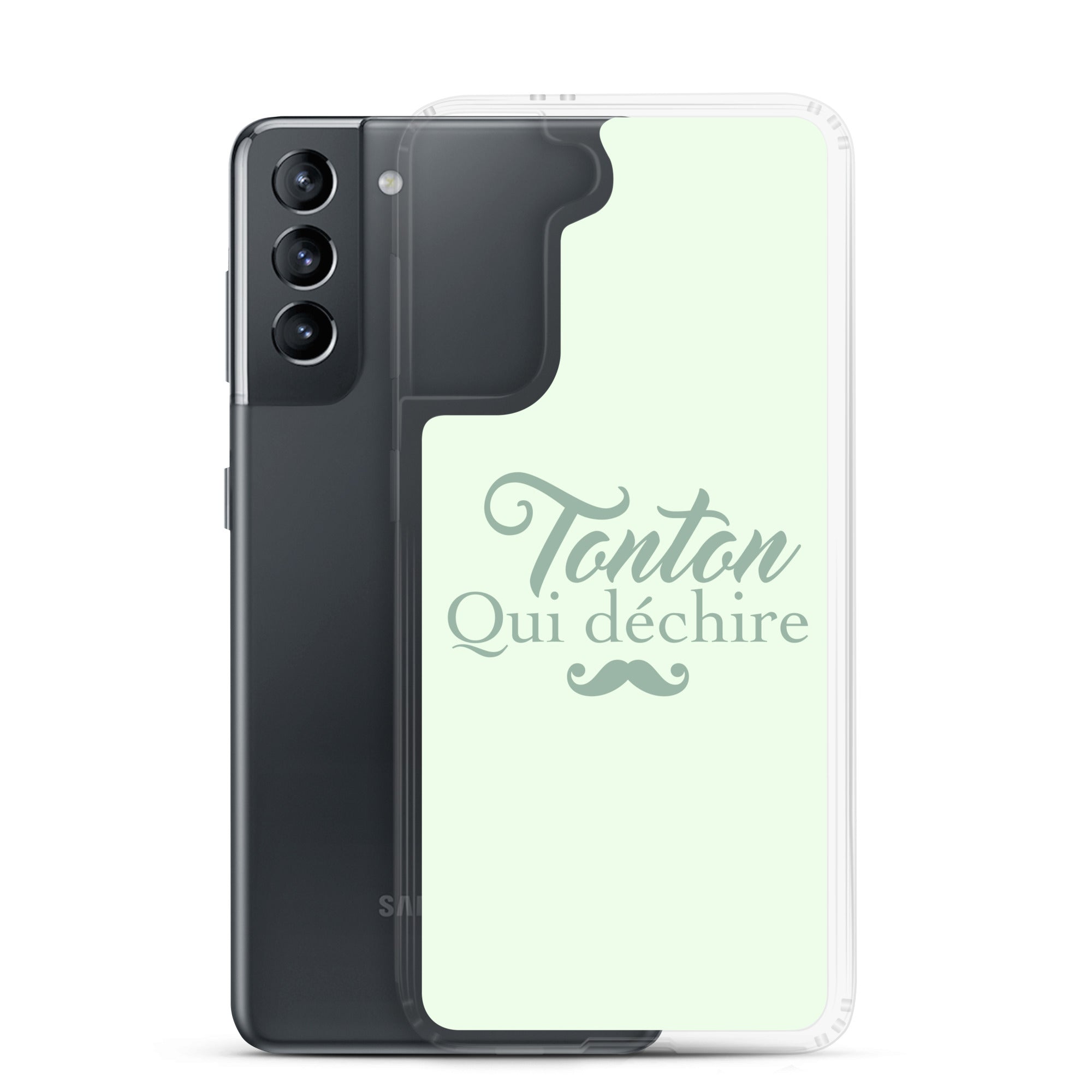 Tonton qui déchire - Clear Case for Samsung®