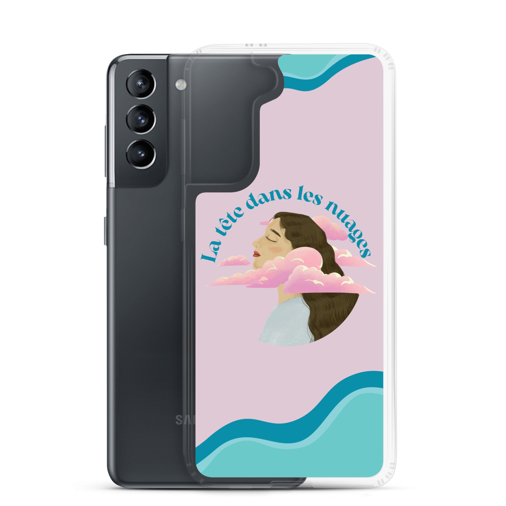 La tête dans les nuages - Coque Samsung®