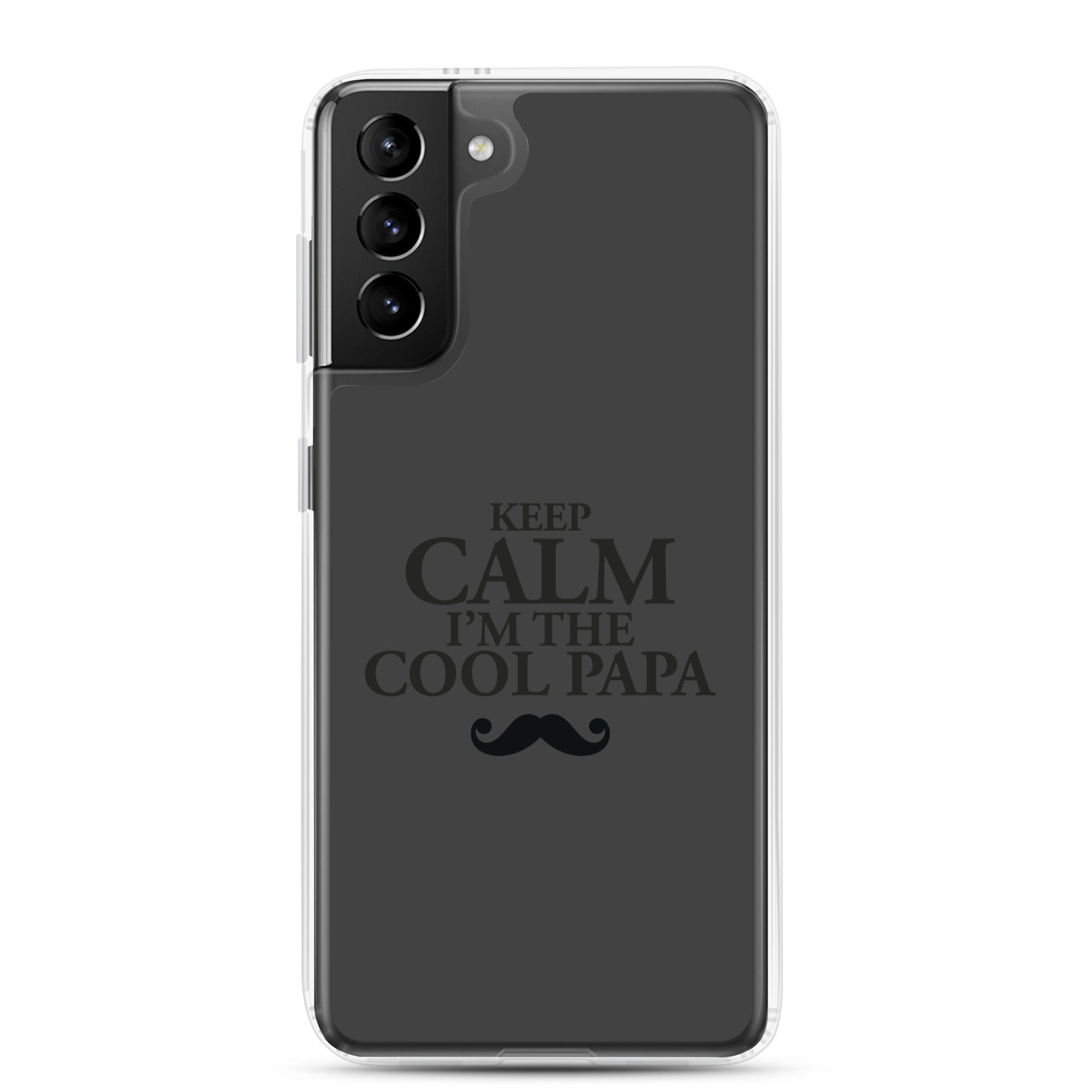 Keep calm papa - Coque Samsung®