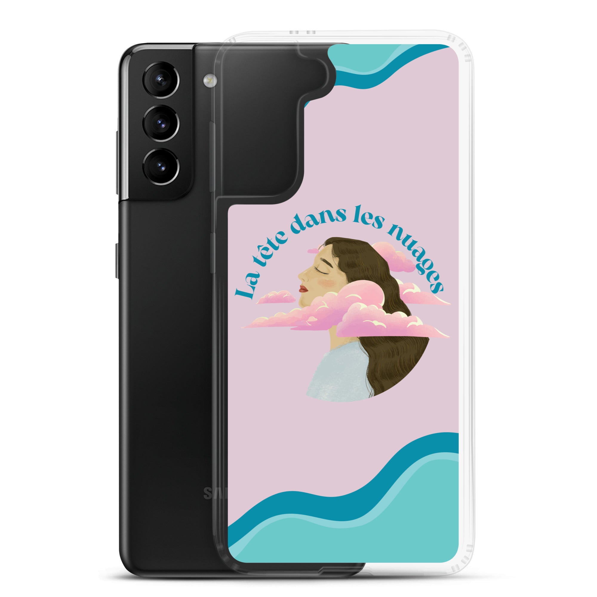 La tête dans les nuages - Coque Samsung®