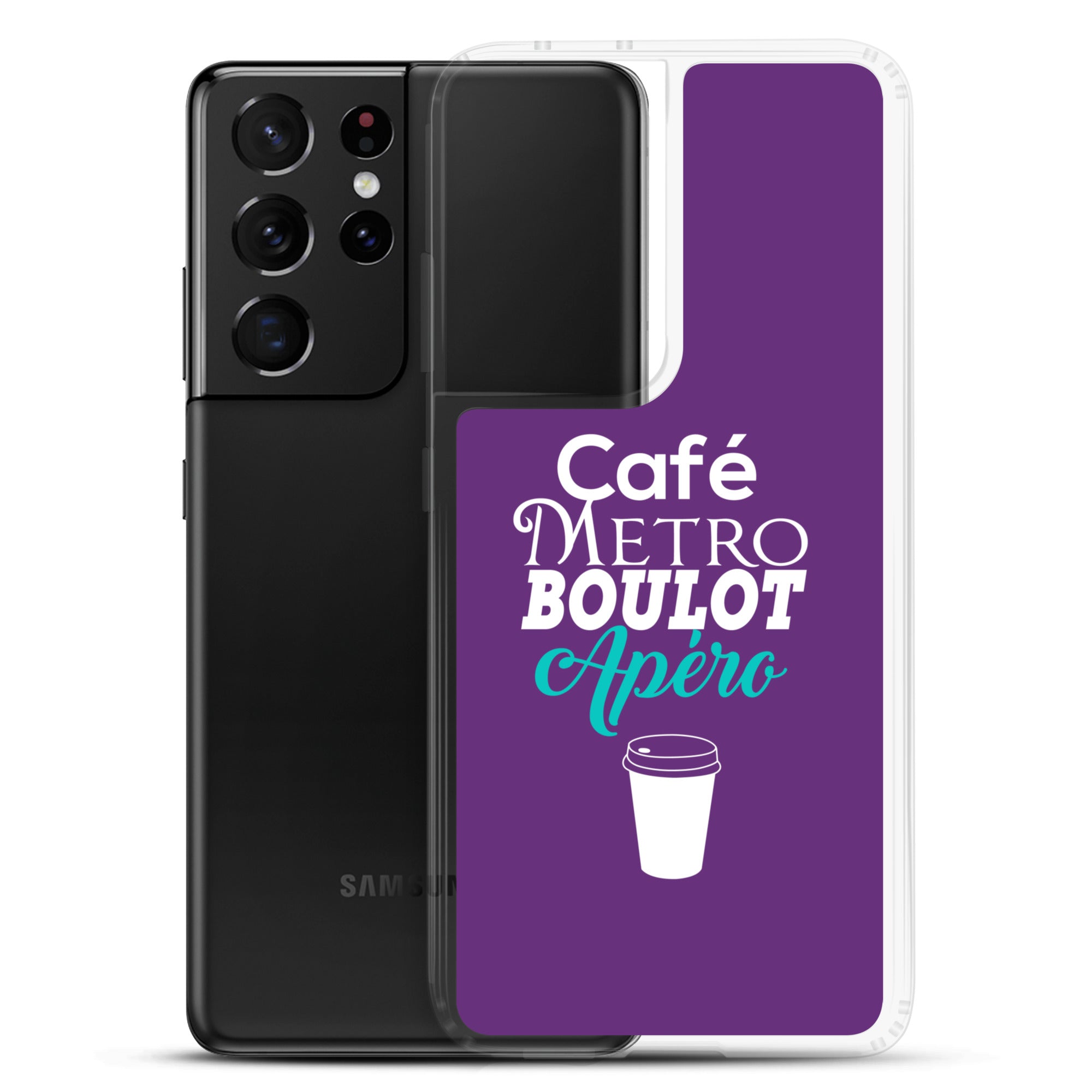 Café Métro Boulot Apéro - Coque Samsung®
