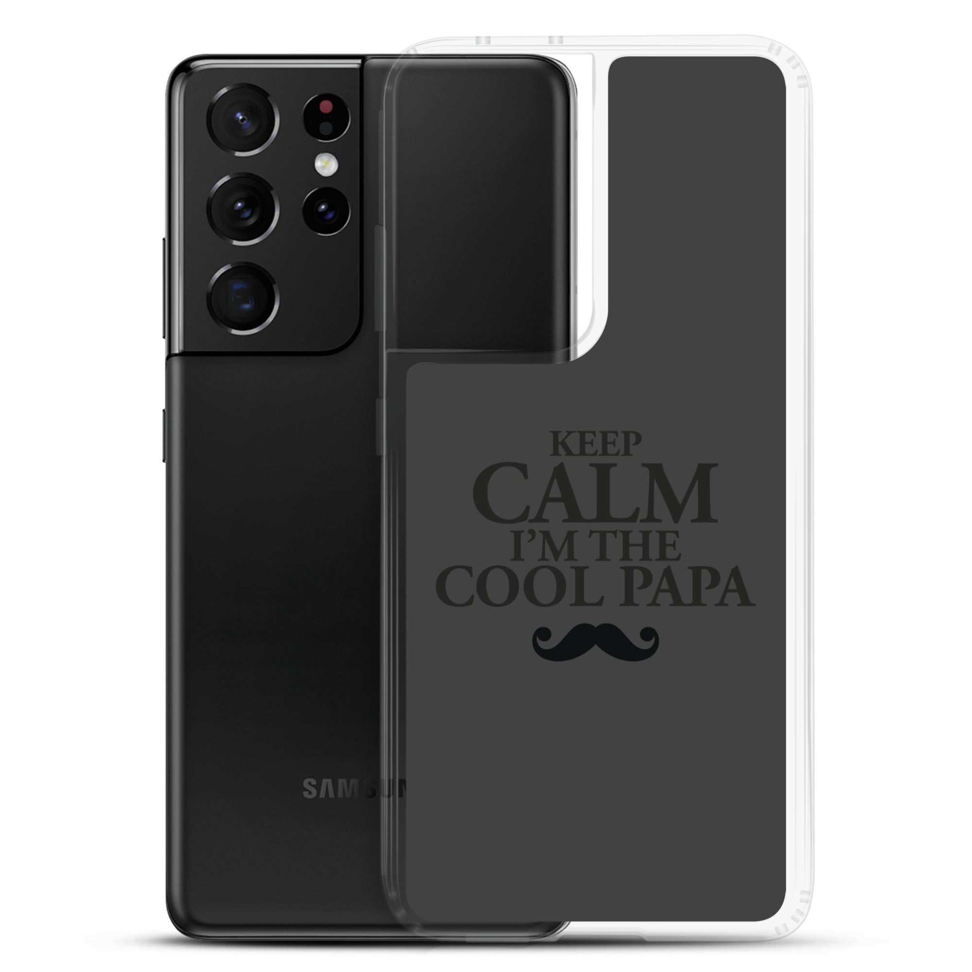 Keep calm papa - Coque Samsung®