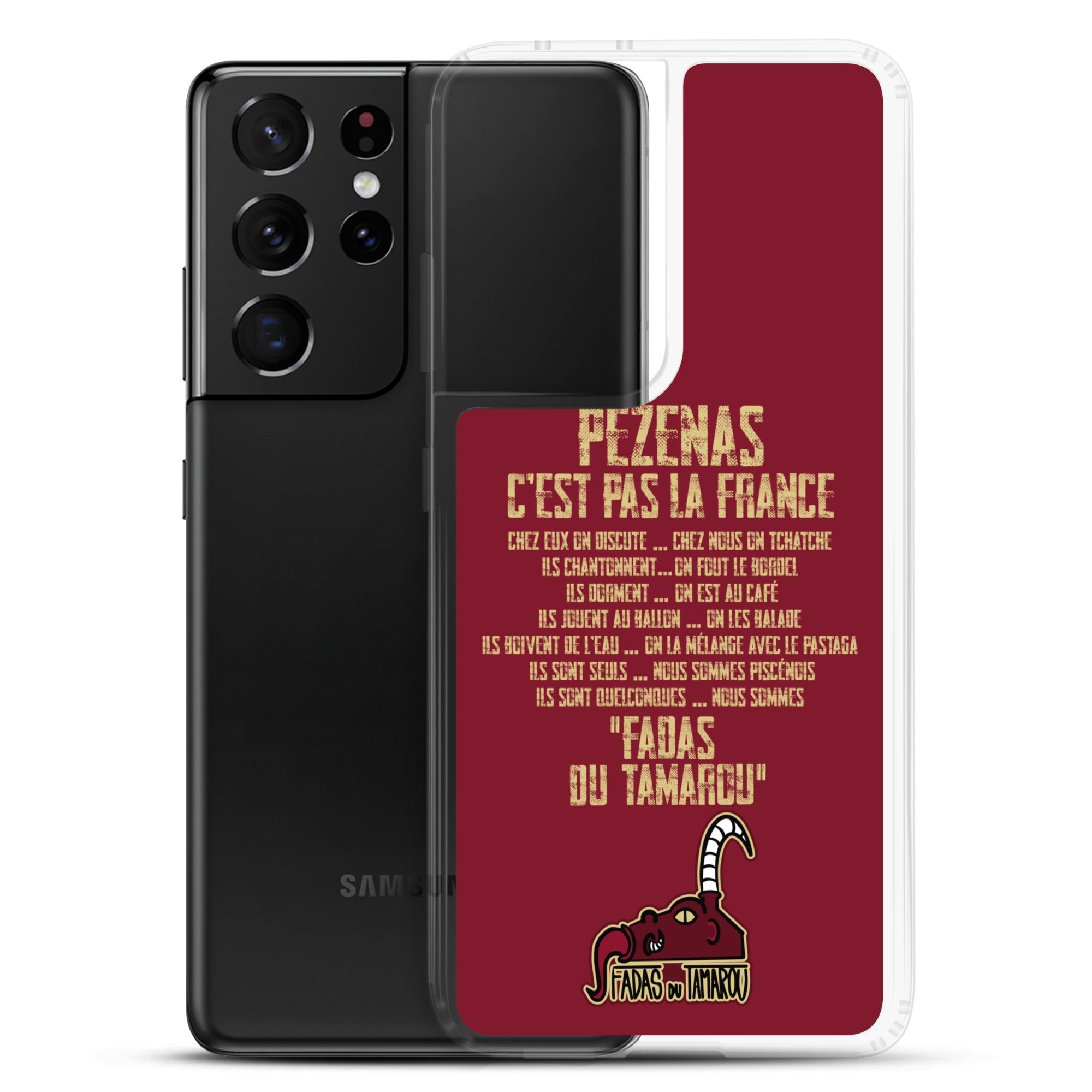 Fadas du Tamarou - Coque Samsung® rouge