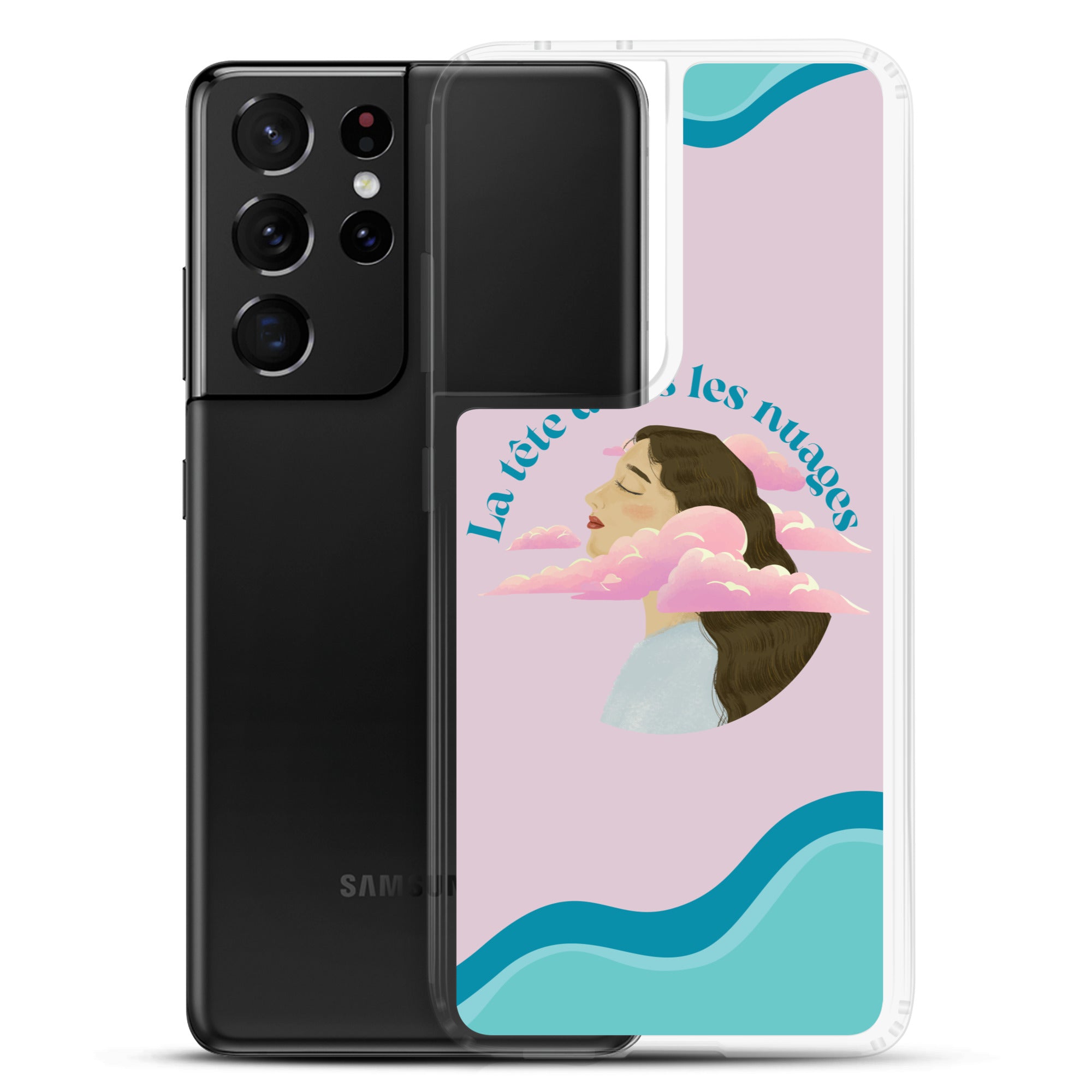 La tête dans les nuages - Coque Samsung®