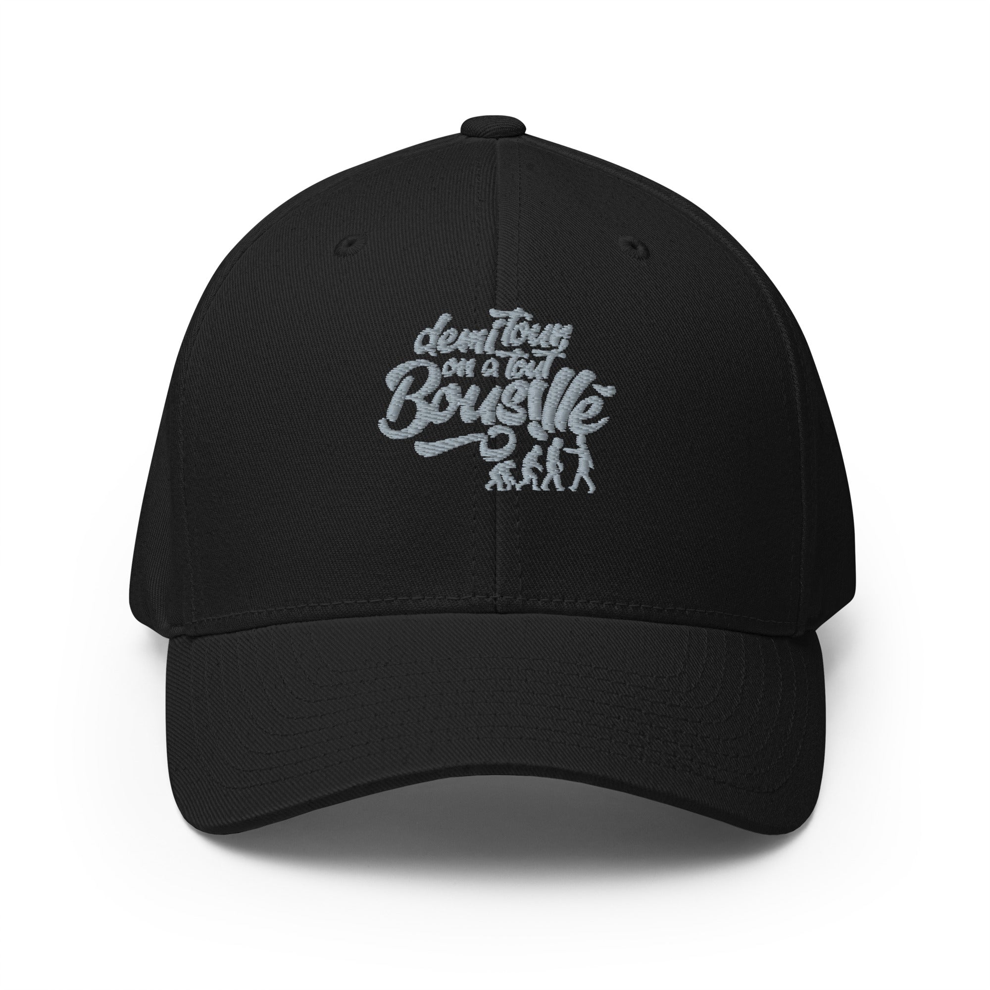 Demi tour - Casquette Structurée en Sergé - Brodée