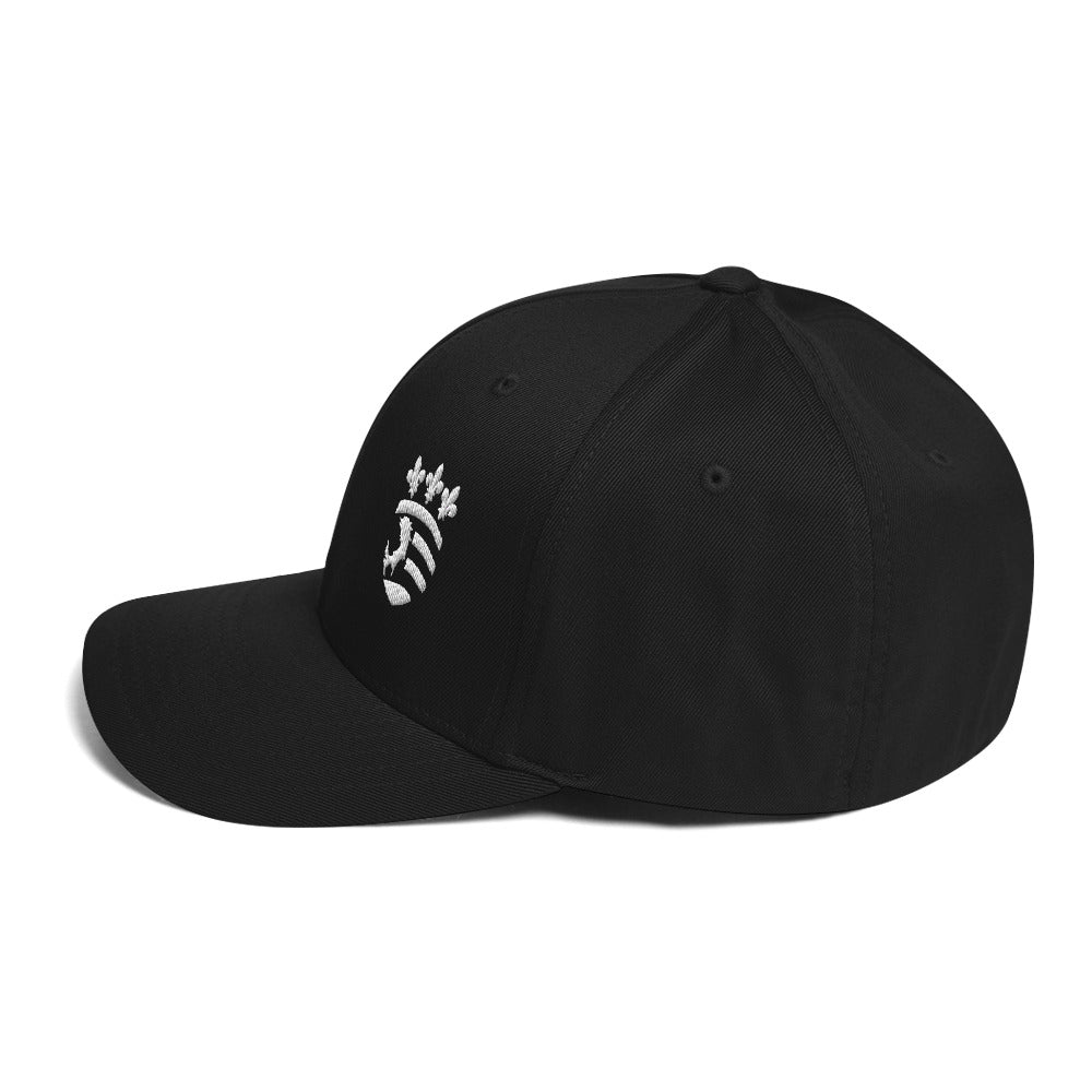 Blason Pézenas - Casquette Structurée en Sergé brodée
