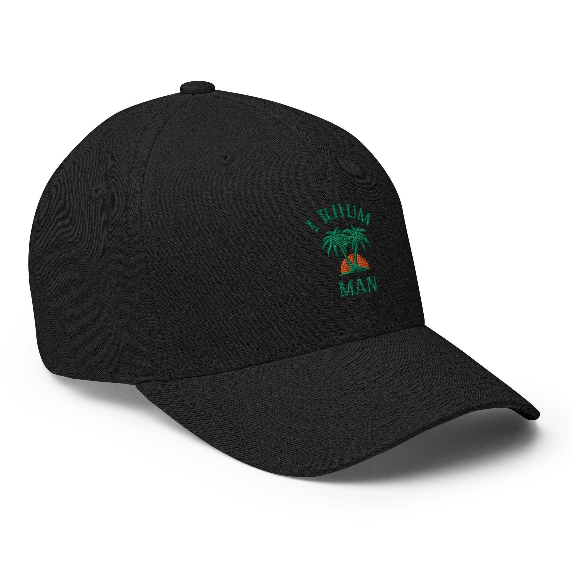 I Rhum Man - Casquette Structurée en Sergé - Brodée