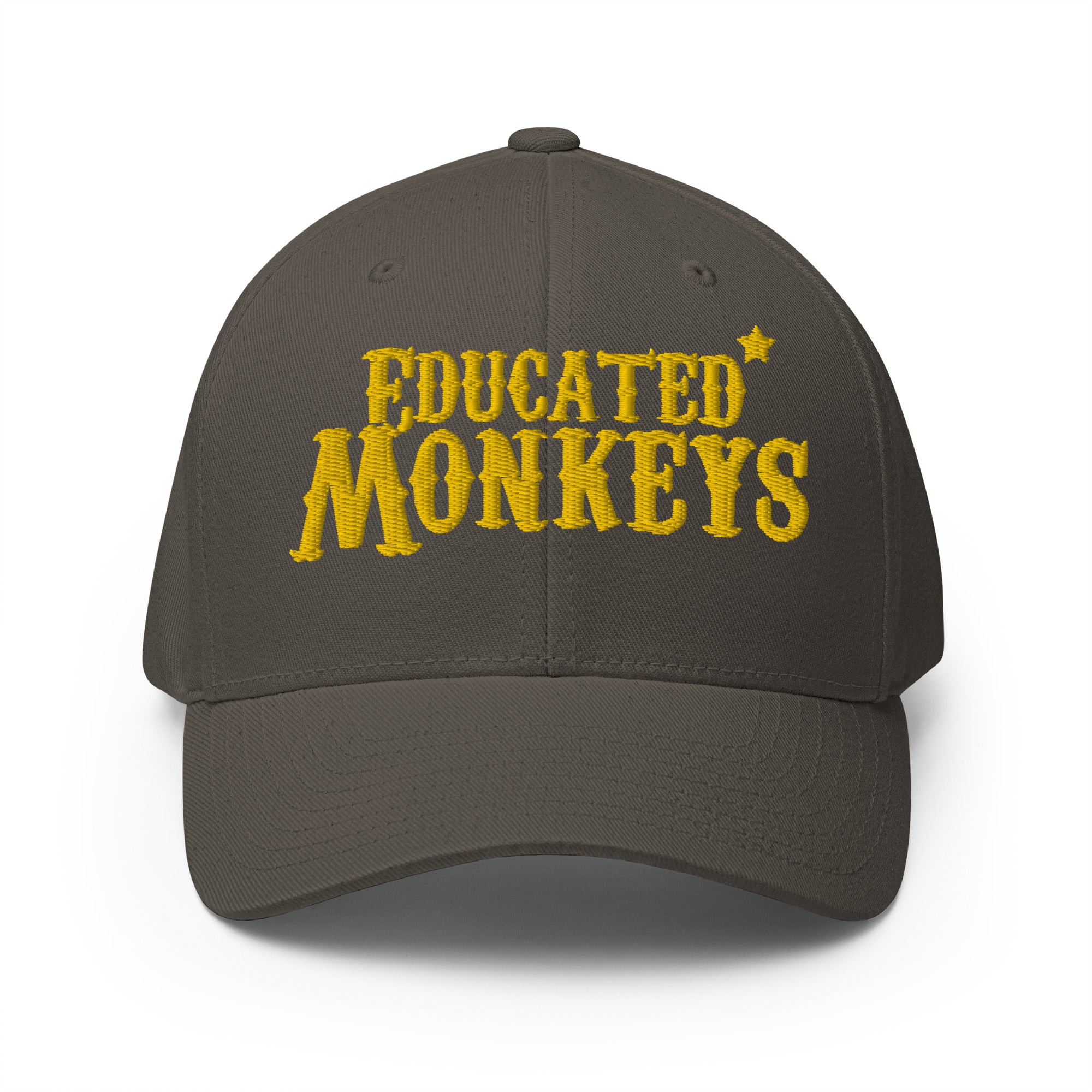 Educated Monkeys - Casquette Structurée en Sergé - Brodé