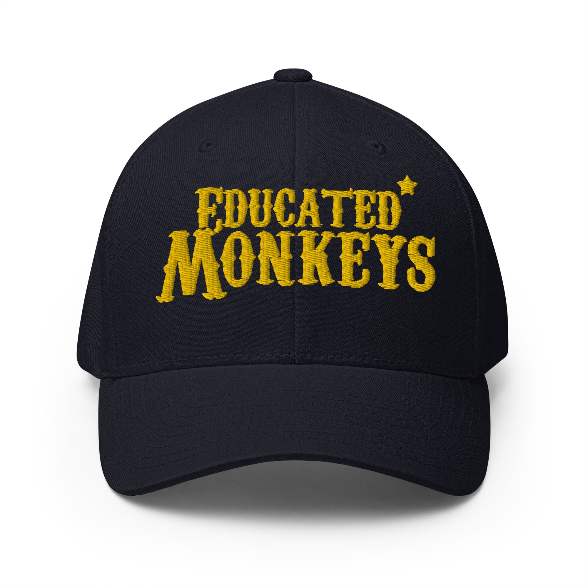 Educated Monkeys - Casquette Structurée en Sergé - Brodé