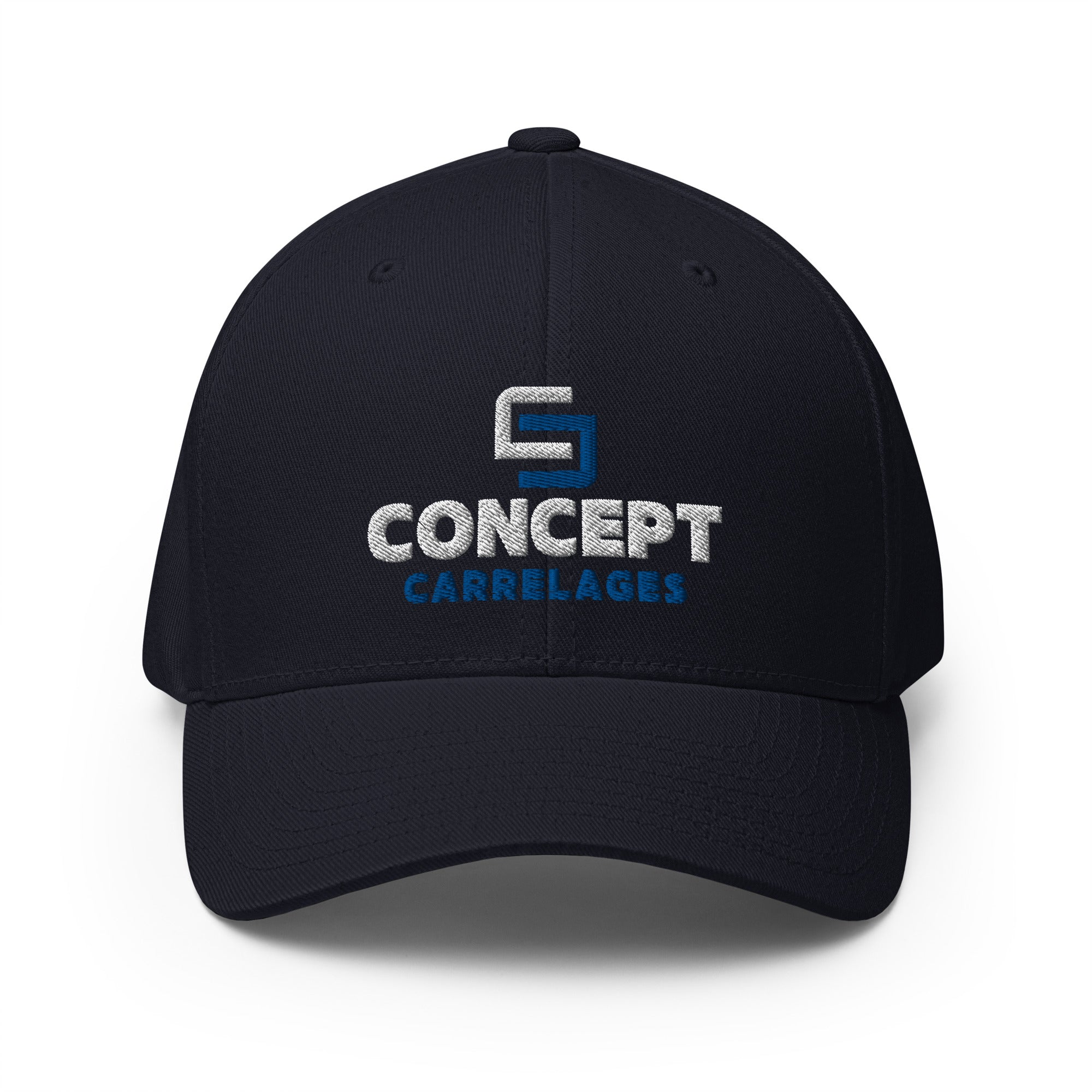 Concept Carrelages - Casquette Structurée en Sergé - Brodée