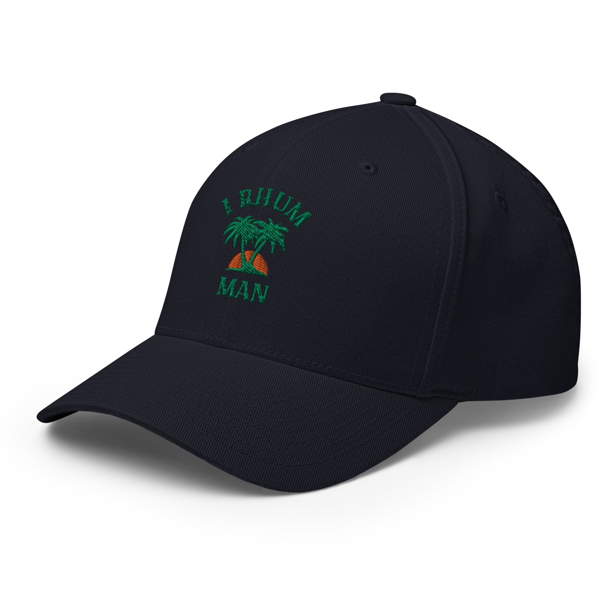 I Rhum Man - Casquette Structurée en Sergé - Brodée