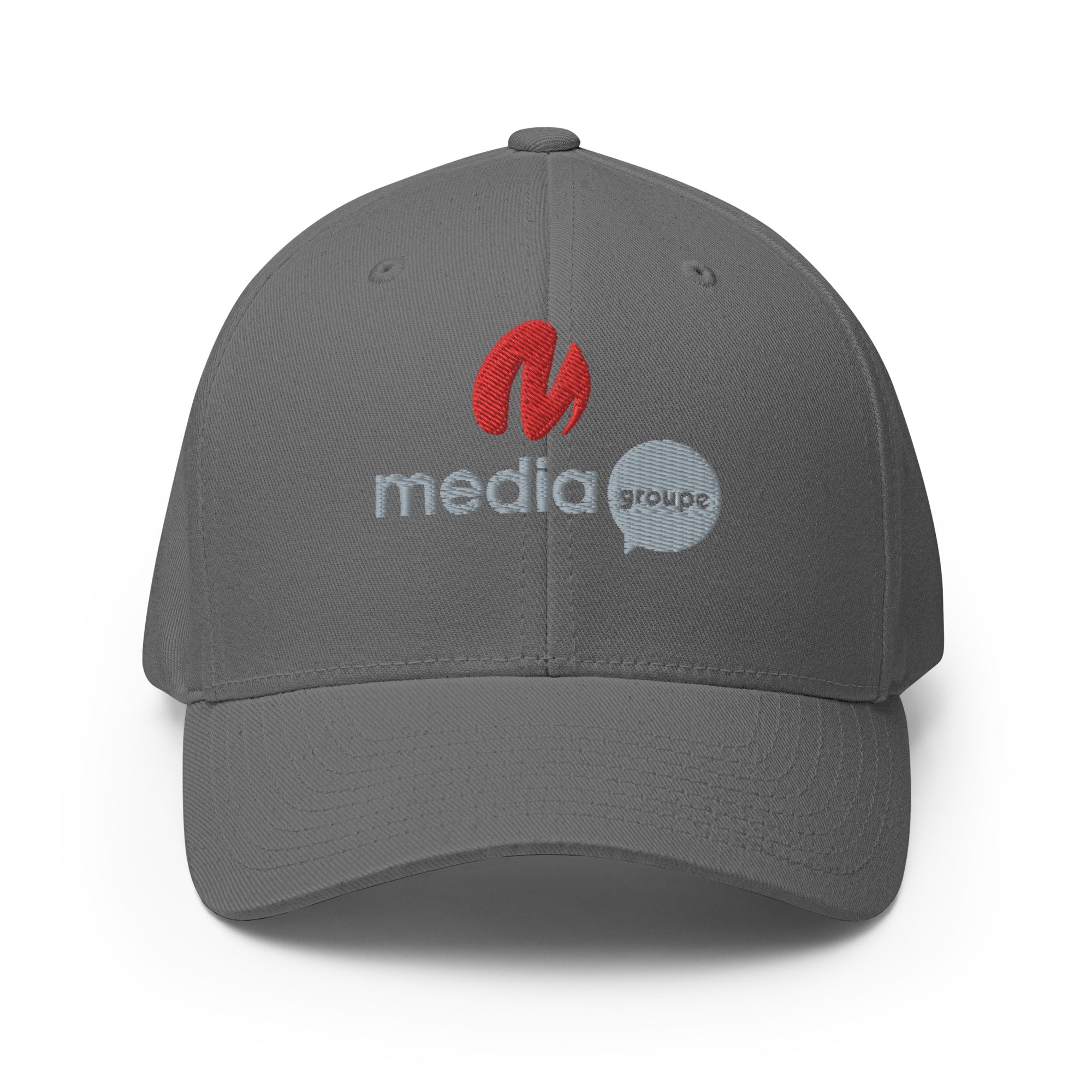 Media Group - Pro - Casquette Structurée en Sergé - Brodée