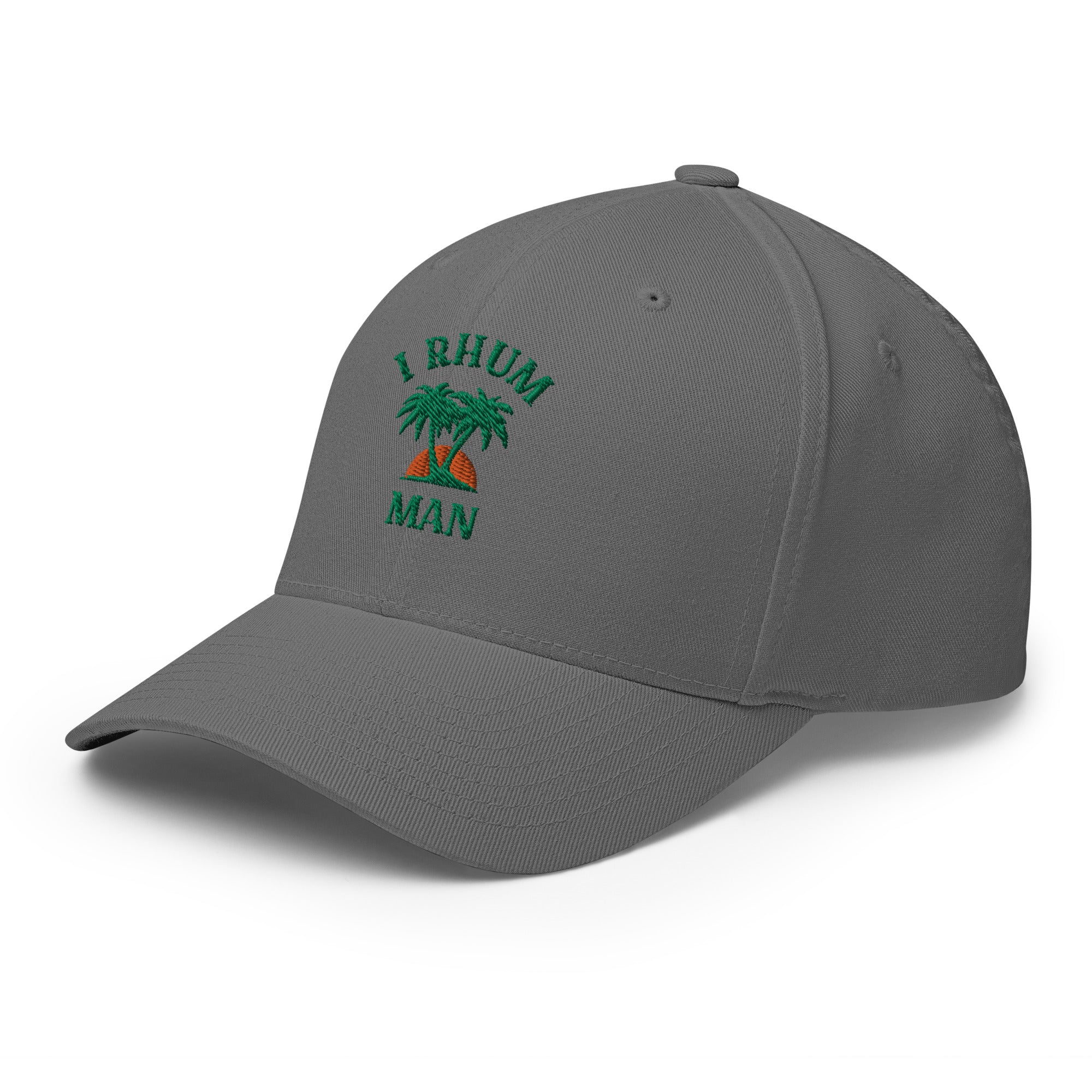 I Rhum Man - Casquette Structurée en Sergé - Brodée