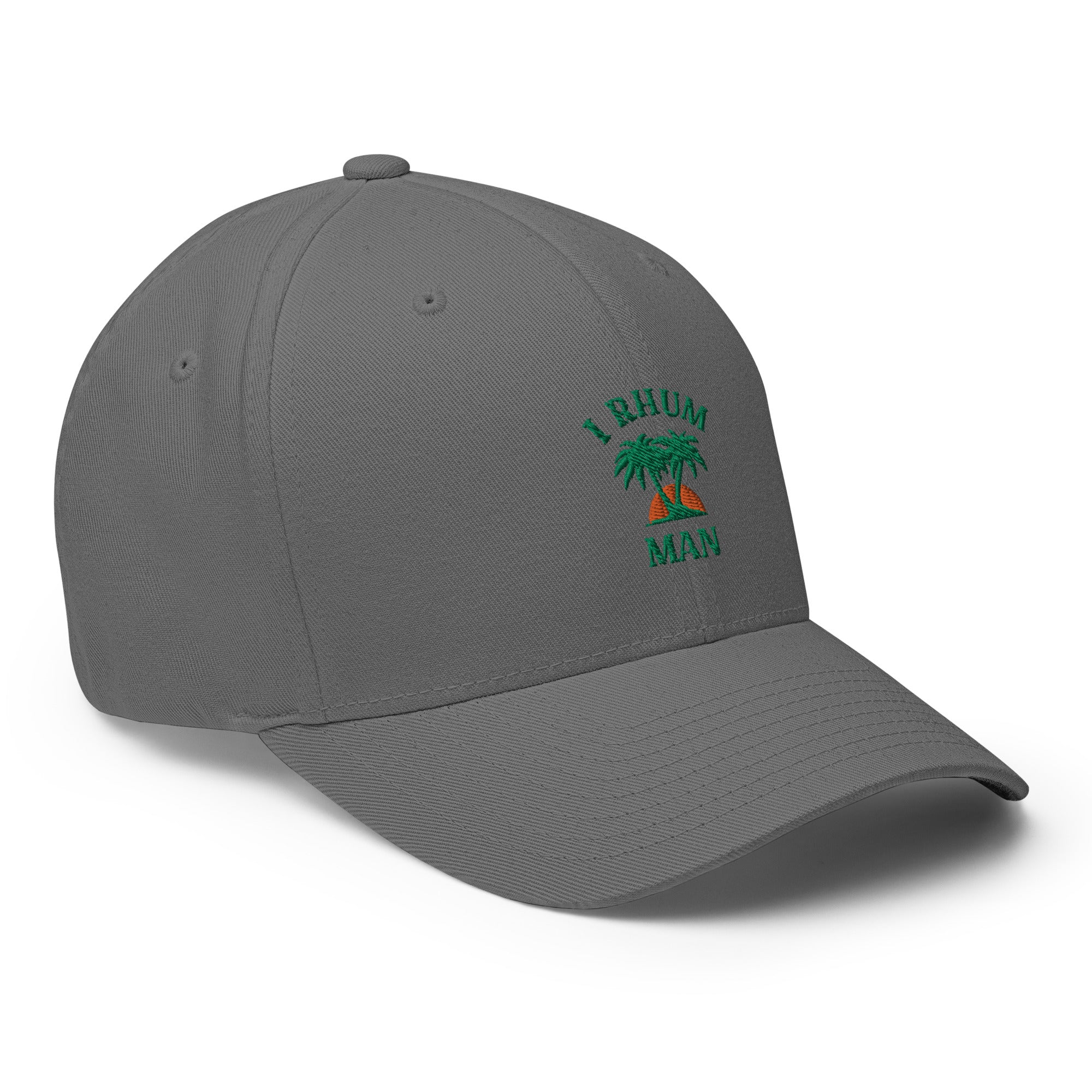 I Rhum Man - Casquette Structurée en Sergé - Brodée