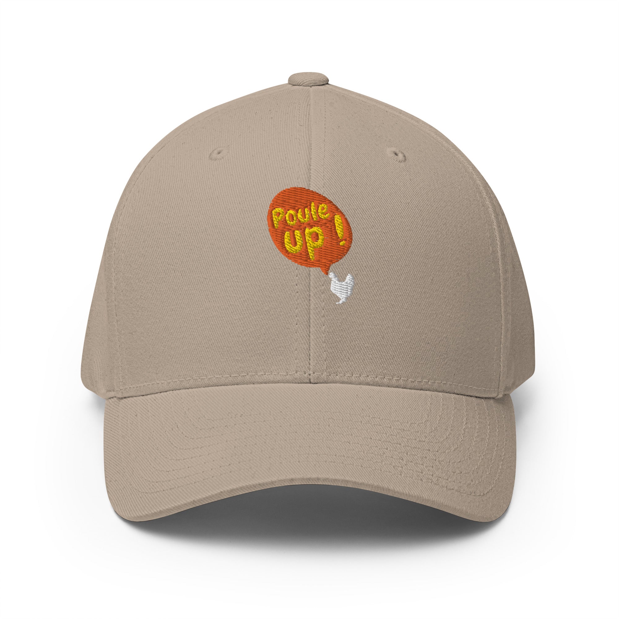 Poule up - Casquette Structurée en Sergé - Brodée
