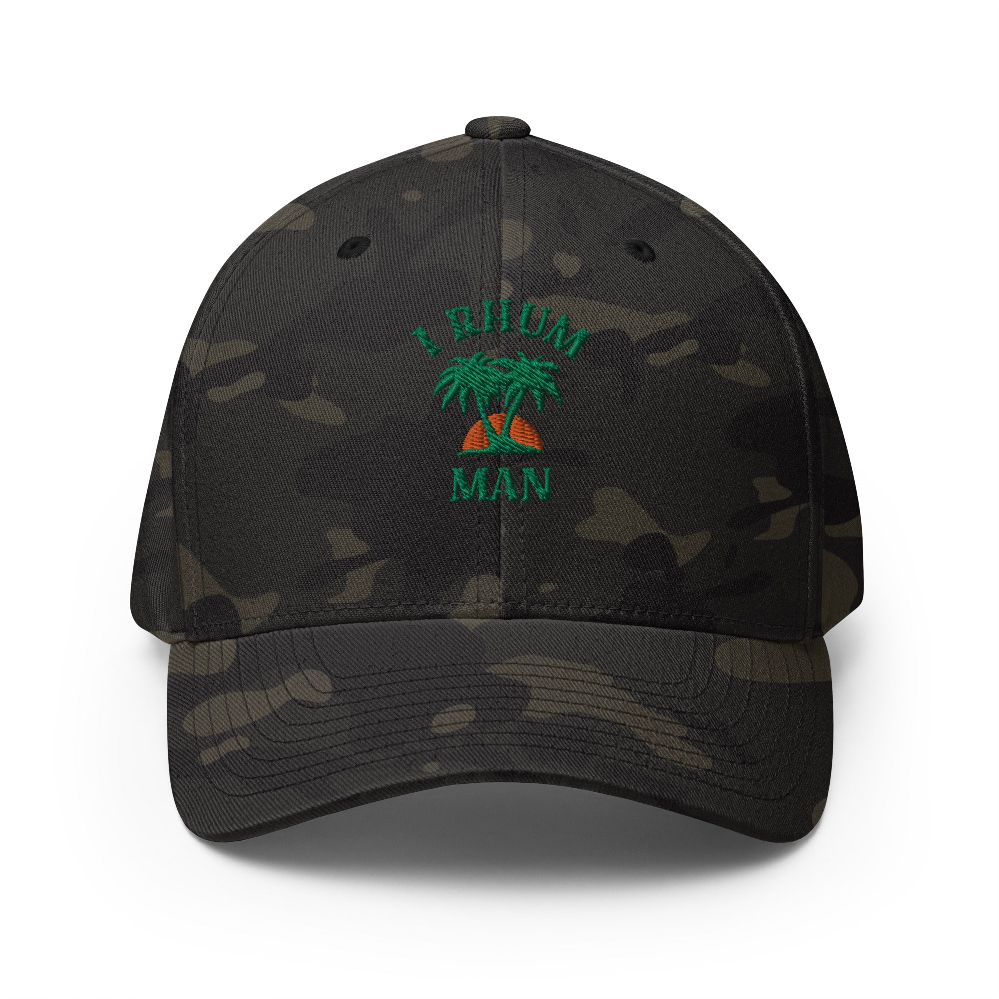 I Rhum Man - Casquette Structurée en Sergé - Brodée