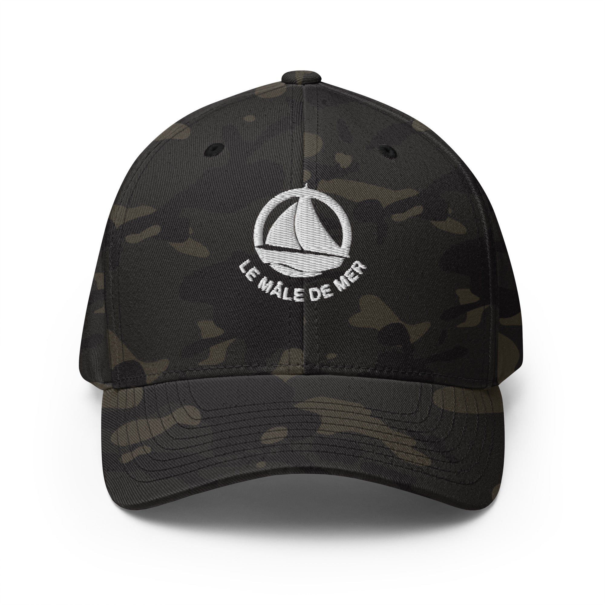 Mâle de mer - Casquette Structurée en Sergé - Brodée