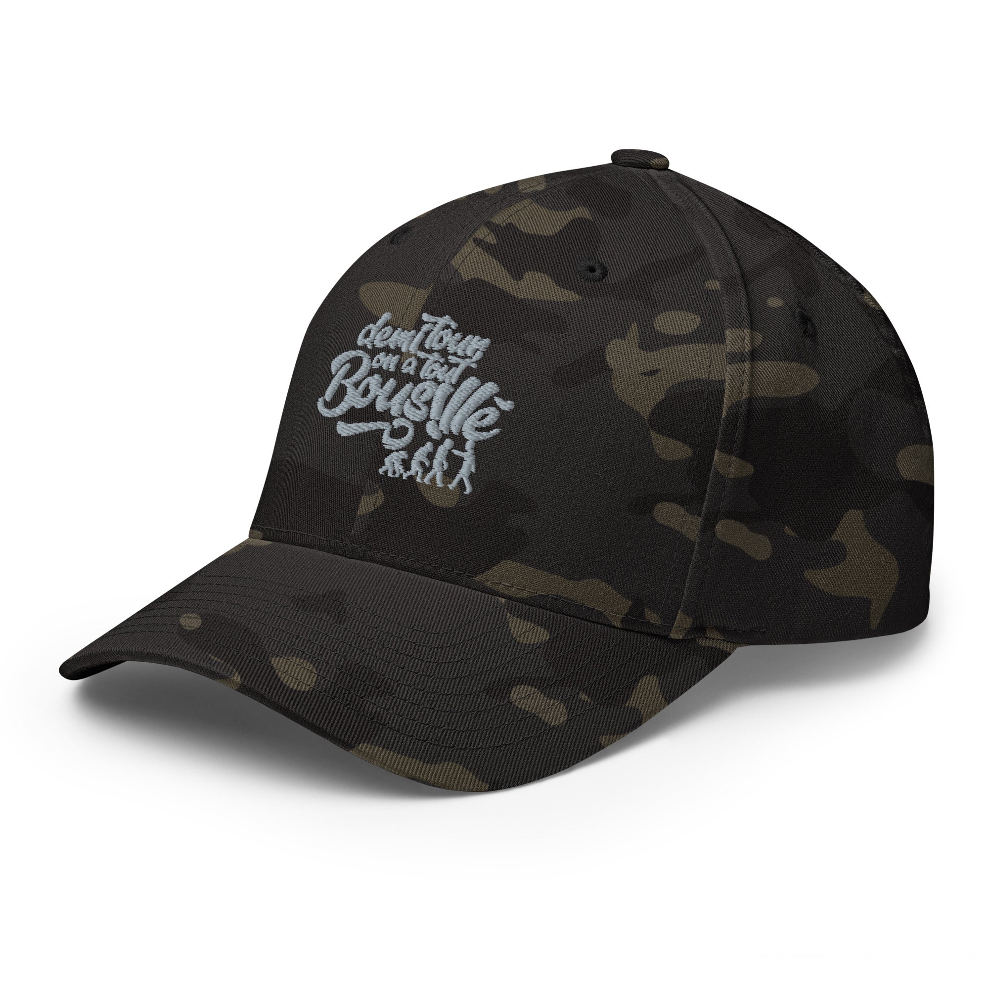 Demi tour - Casquette Structurée en Sergé - Brodée
