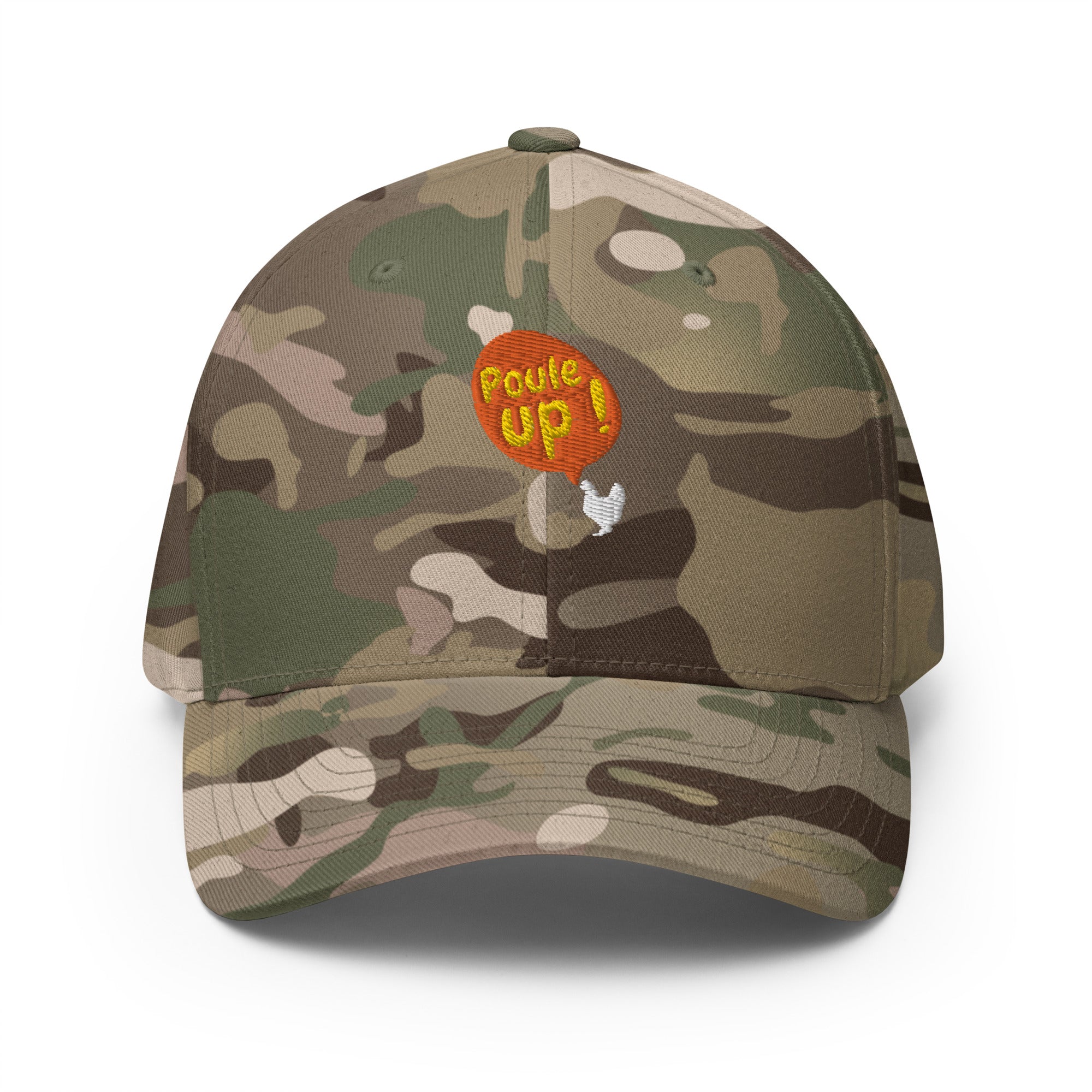 Poule up - Casquette Structurée en Sergé - Brodée