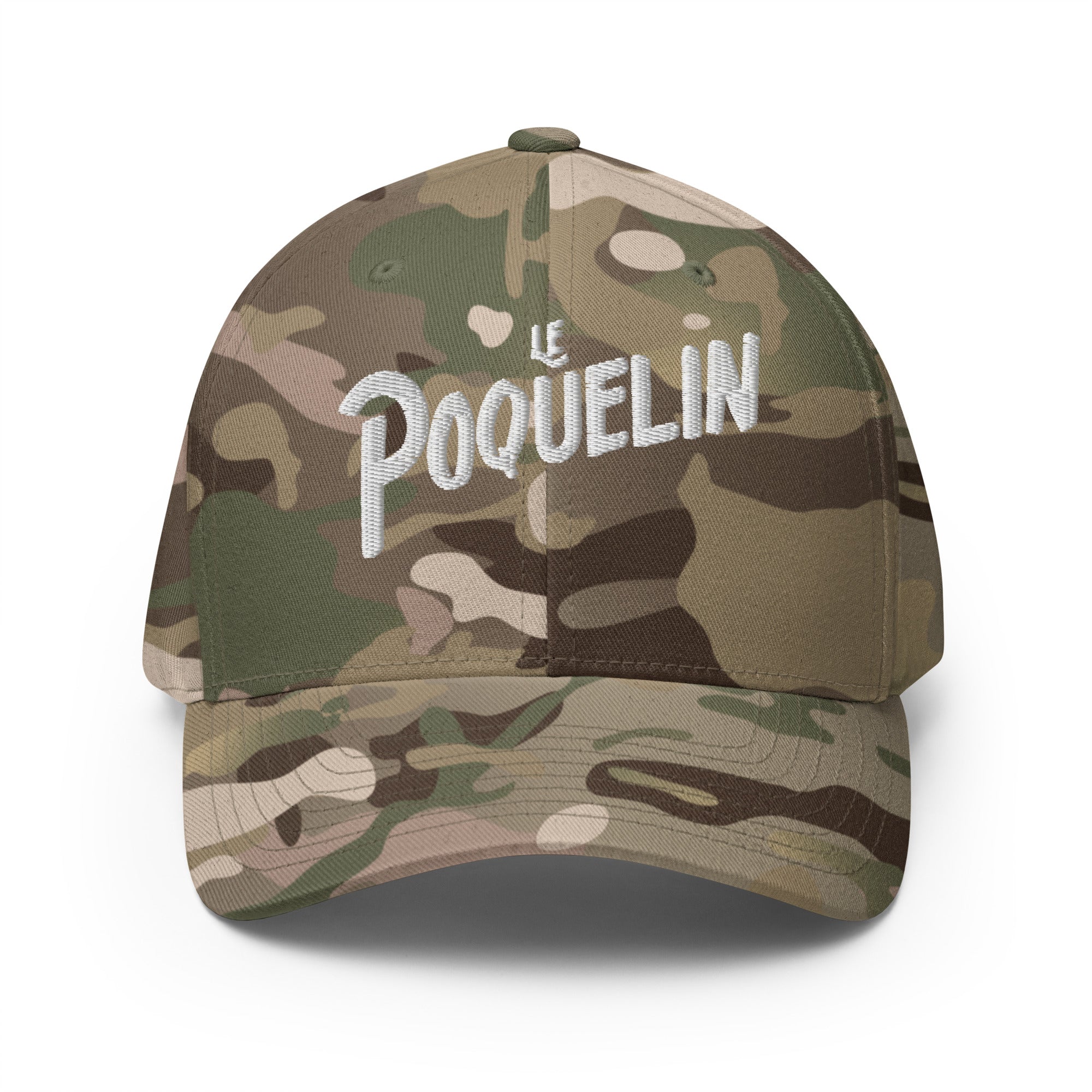 Le Poquelin - Casquette Structurée en Sergé - Brodée
