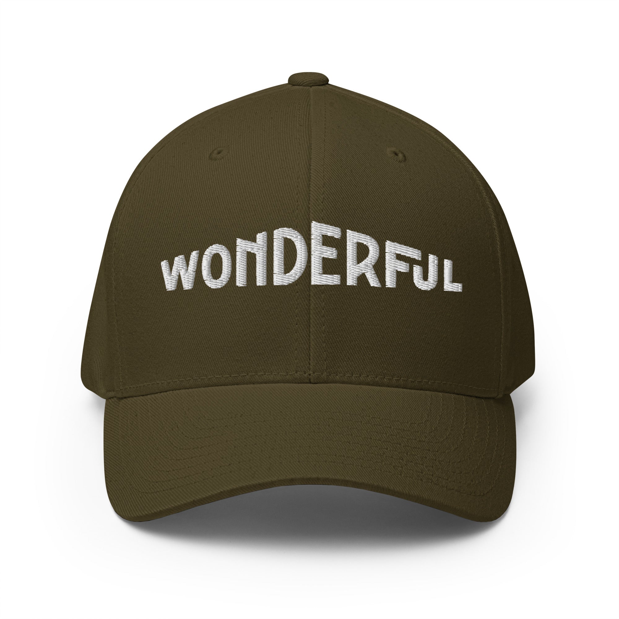 Wonderful - Casquette Structurée en Sergé - Brodée