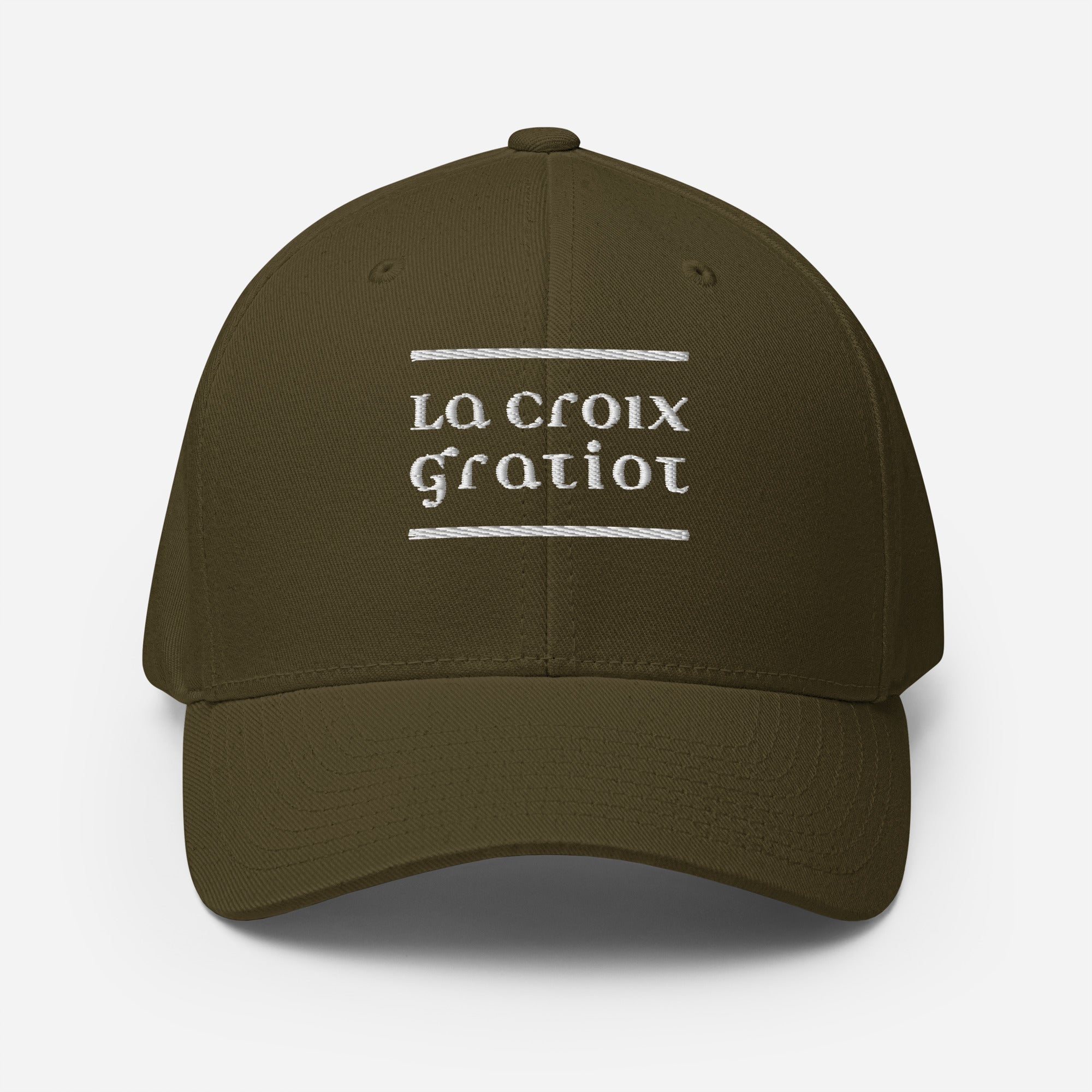 La Croix Gratiot - Casquette Structurée en Sergé - Brodée