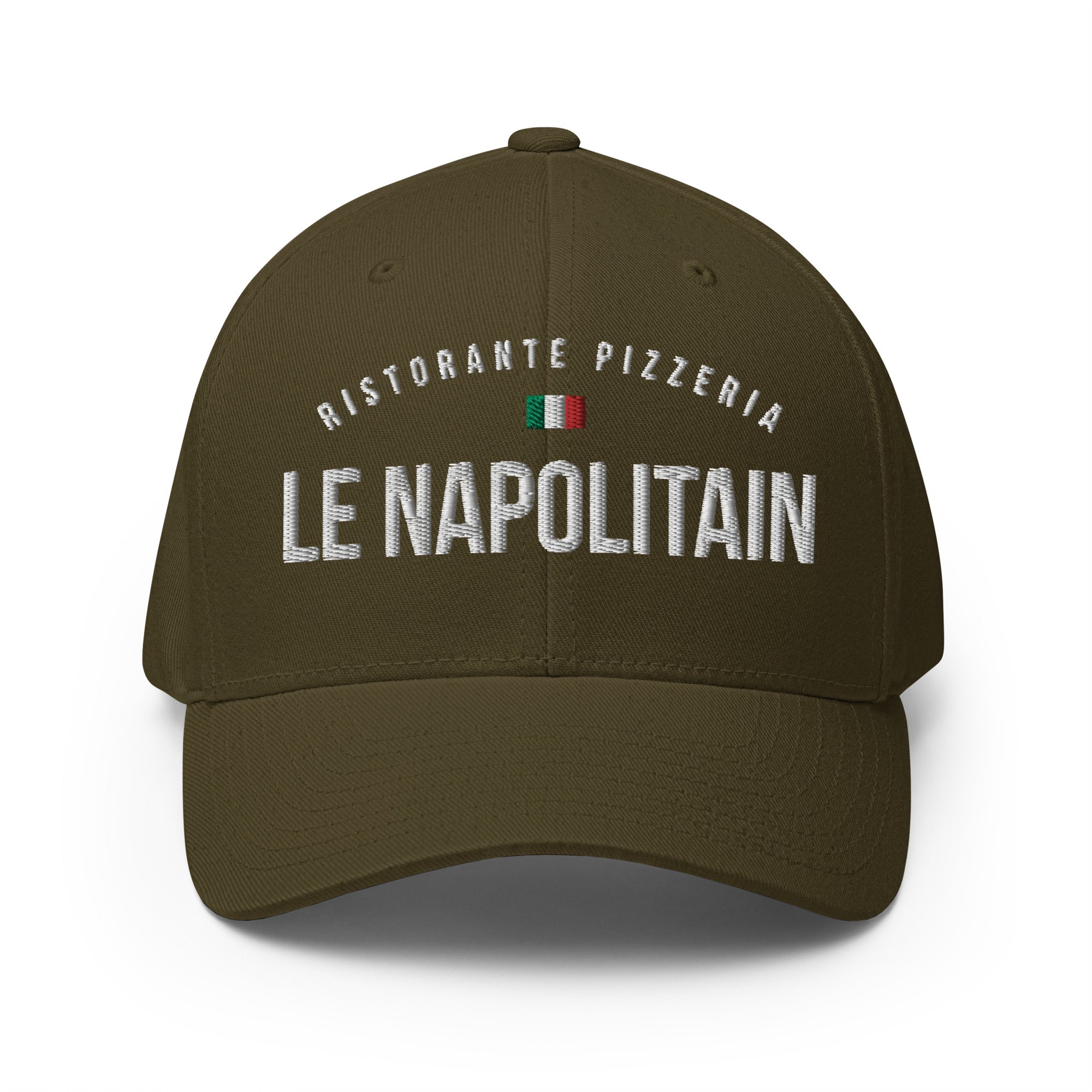 Le Napolitain - Casquette Structurée en Sergé - Brodée