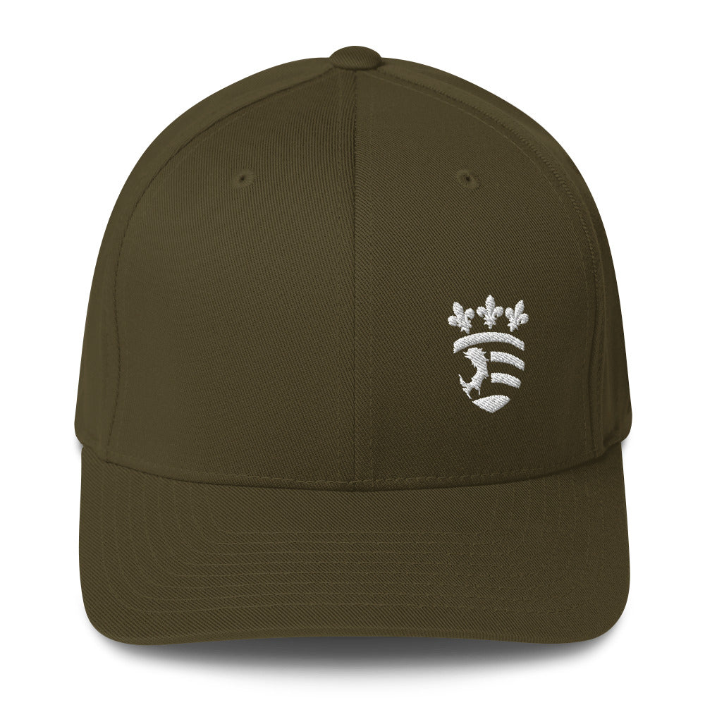 Blason Pézenas - Casquette Structurée en Sergé brodée