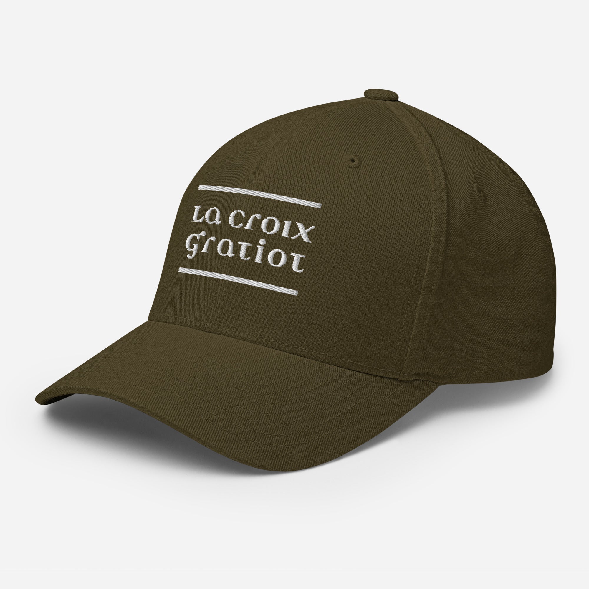 La Croix Gratiot - Casquette Structurée en Sergé - Brodée