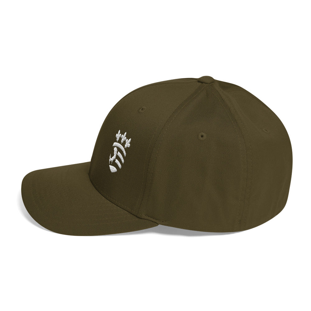 Blason Pézenas - Casquette Structurée en Sergé brodée