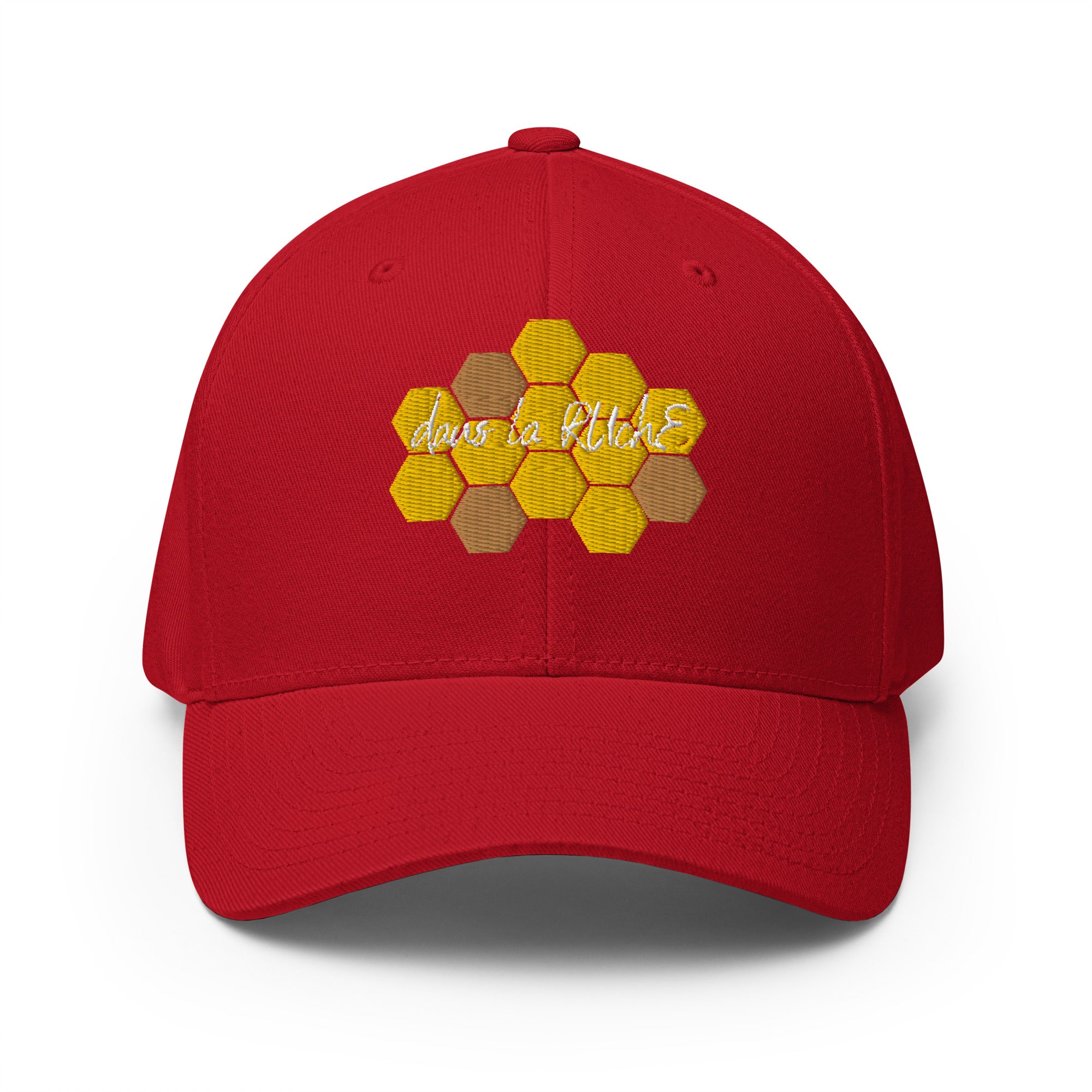 Dans la ruche - Casquette Structurée en Sergé- Brodée