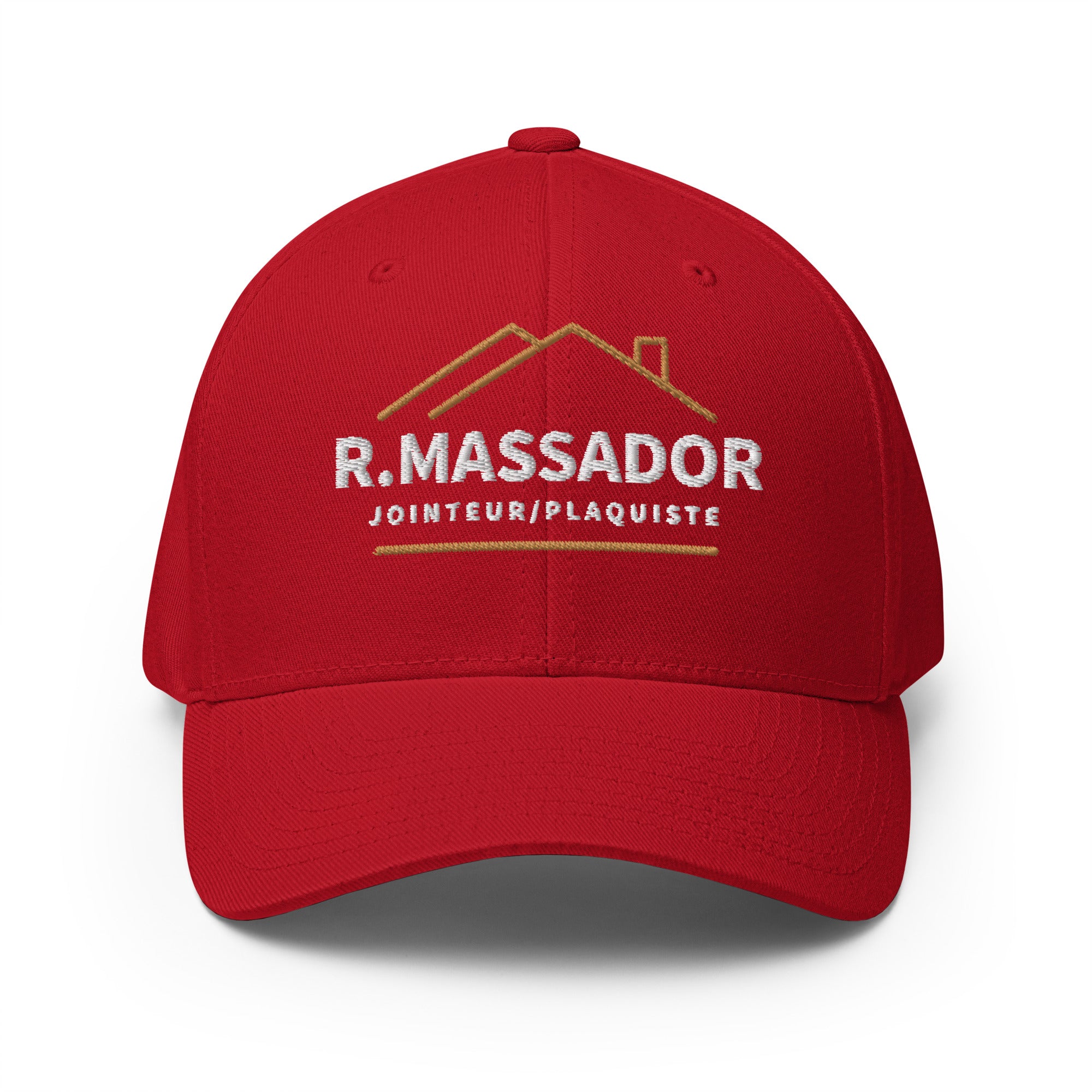 R. Massador - Casquette Structurée en Sergé - Brodée