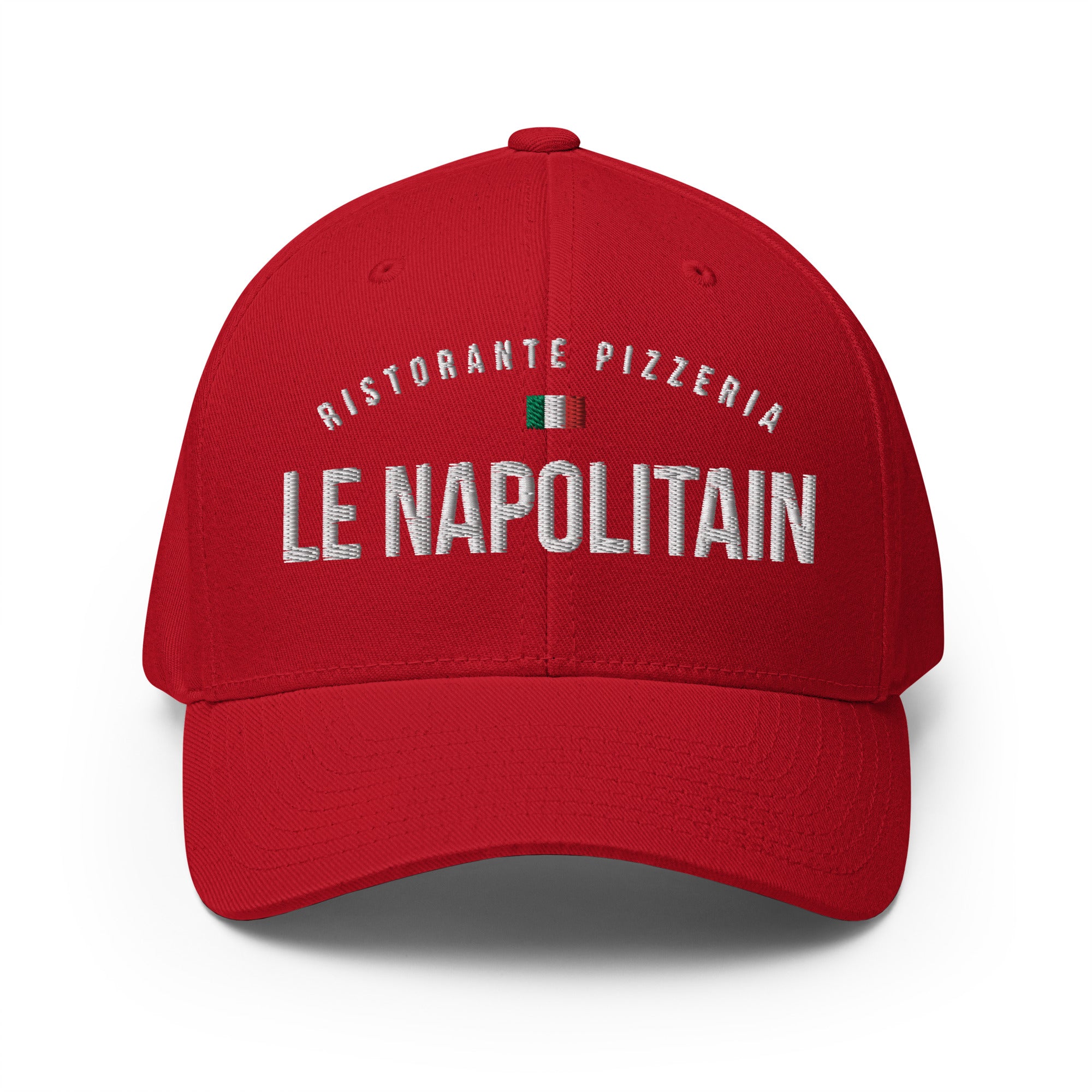 Le Napolitain - Casquette Structurée en Sergé - Brodée