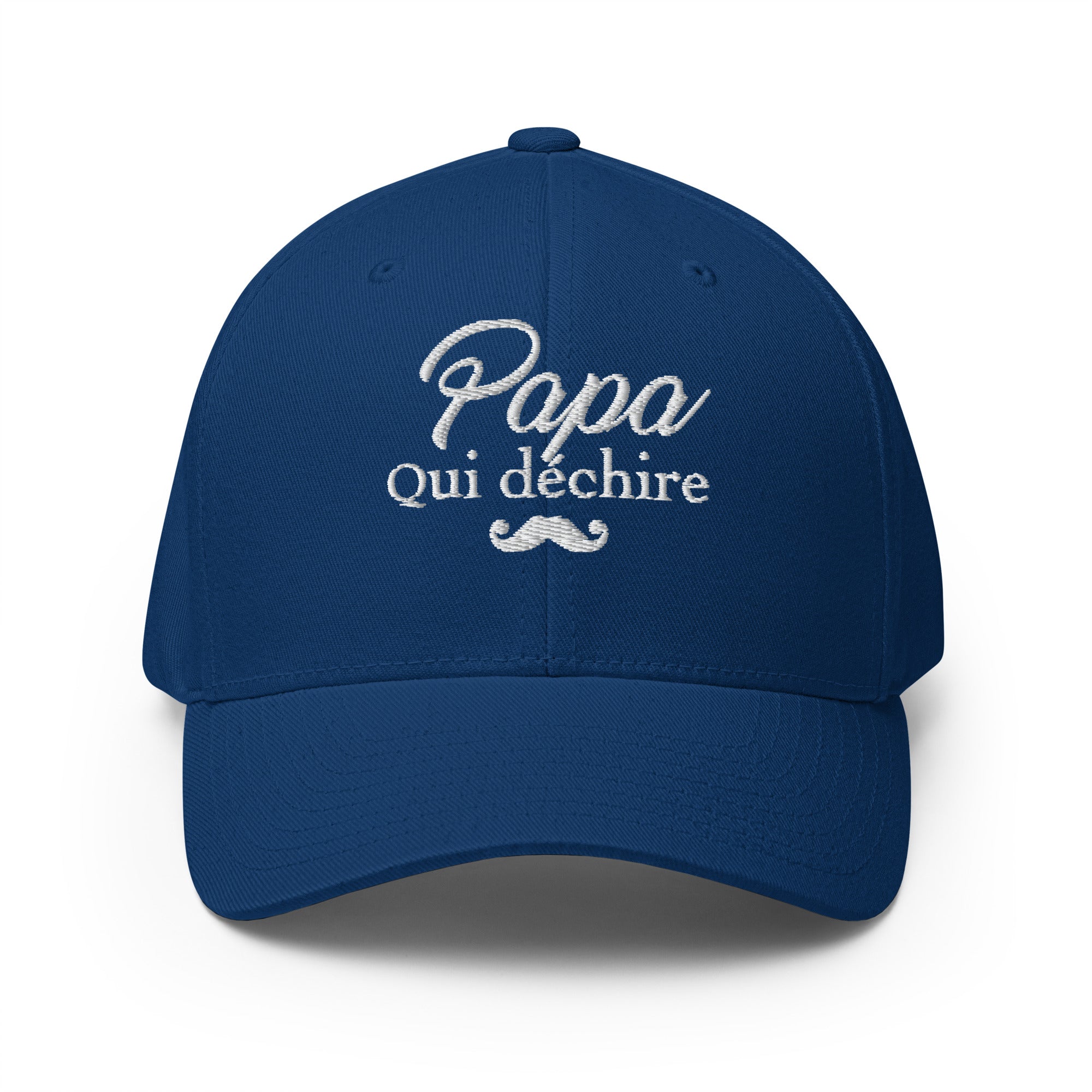 Papa qui déchire - Casquette Structurée en Sergé - Brodée