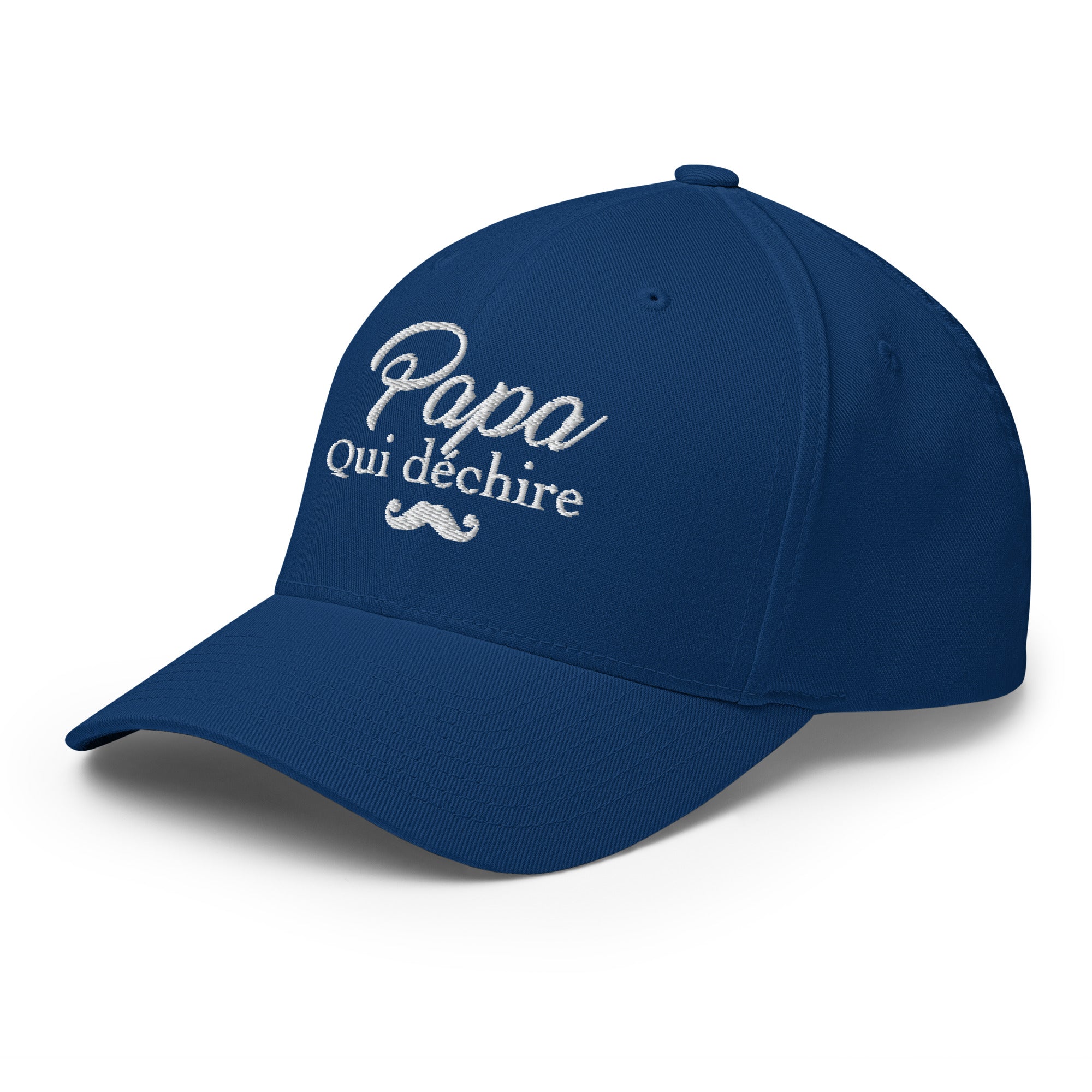 Papa qui déchire - Casquette Structurée en Sergé - Brodée