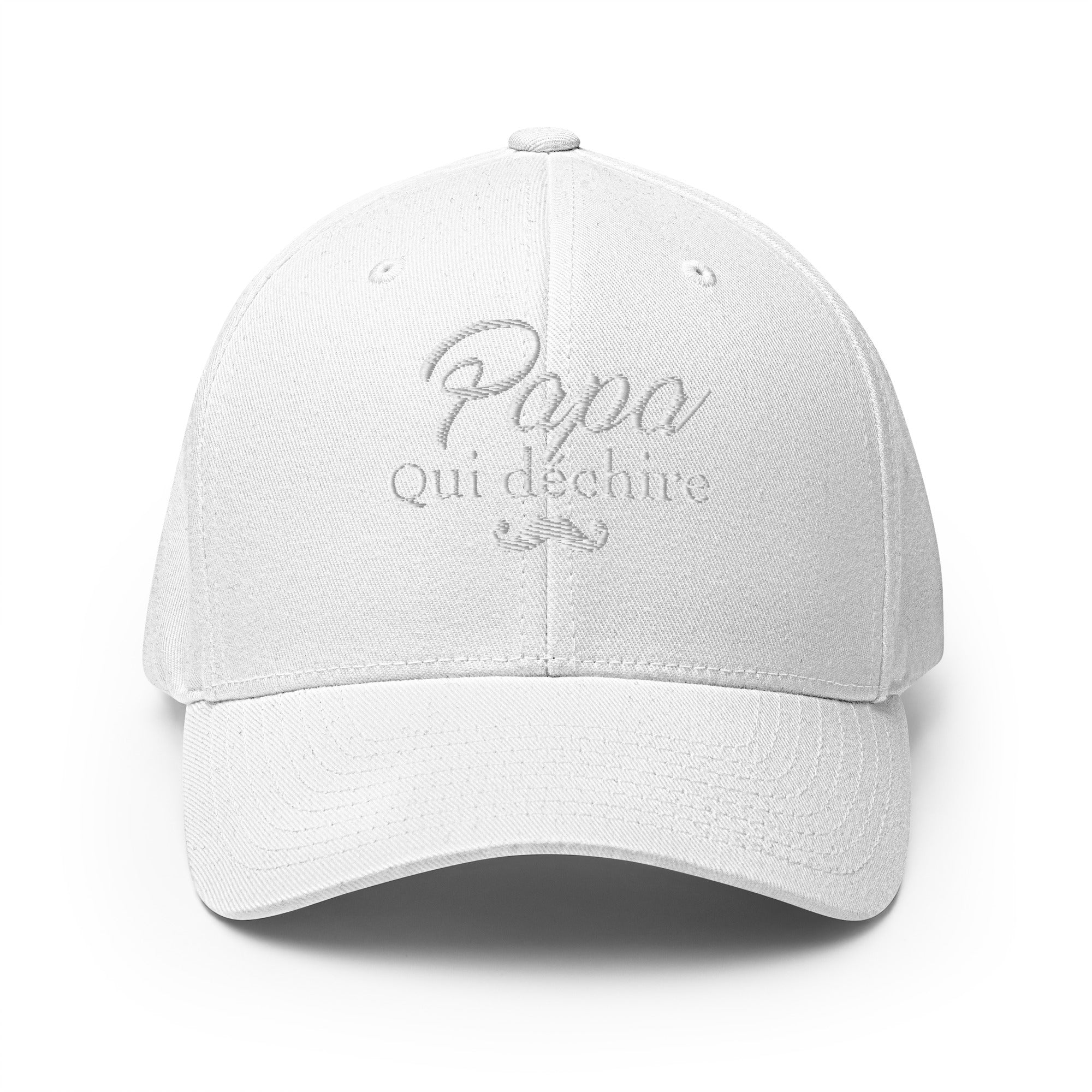 Papa qui déchire - Casquette Structurée en Sergé - Brodée