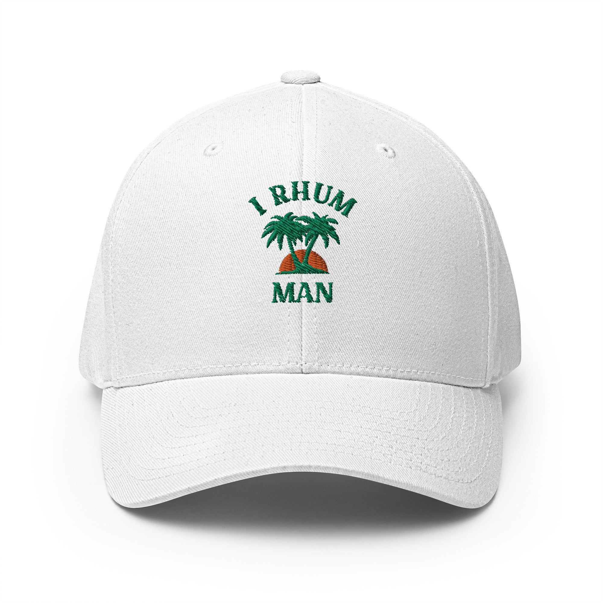 I Rhum Man - Casquette Structurée en Sergé - Brodée