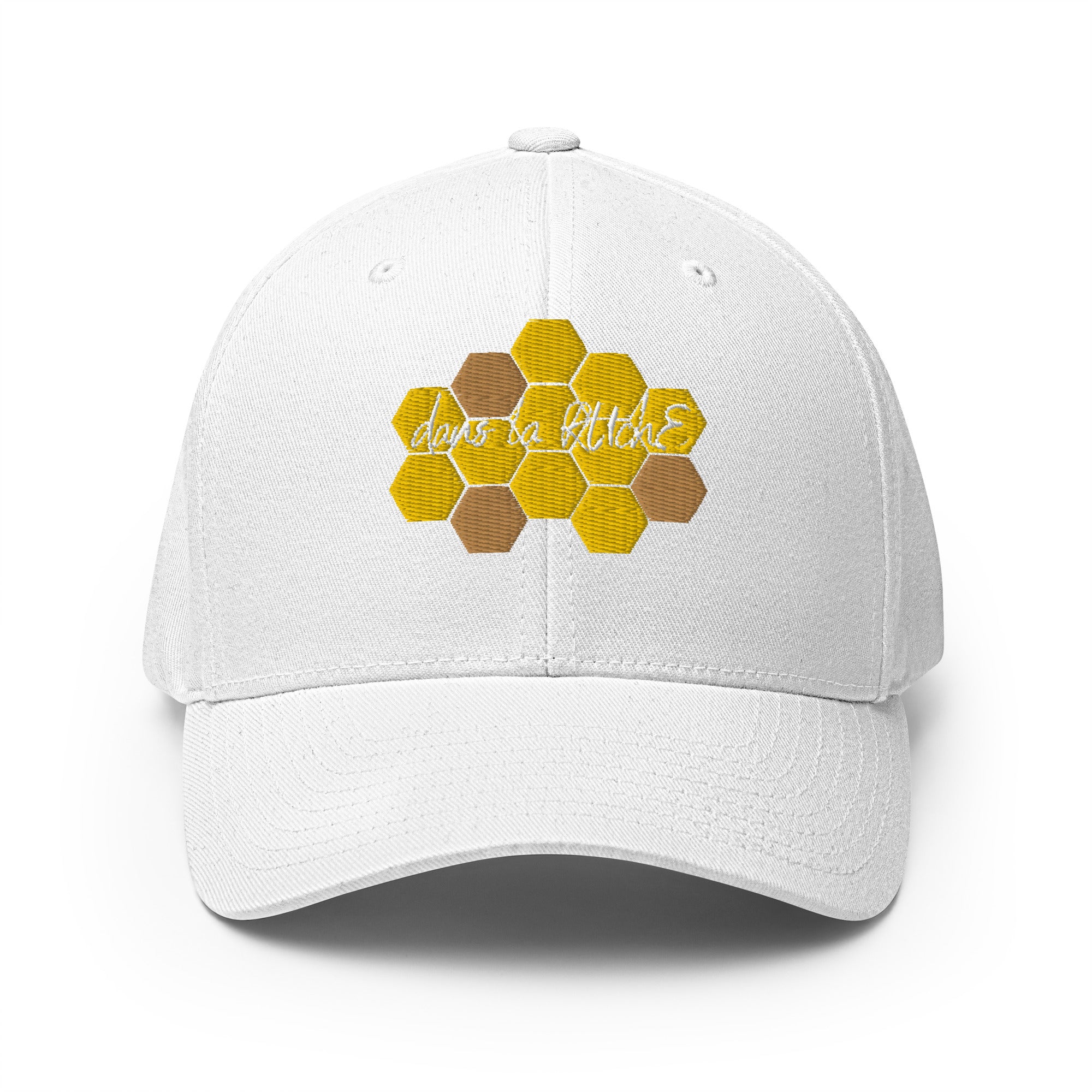 Dans la ruche - Casquette Structurée en Sergé- Brodée