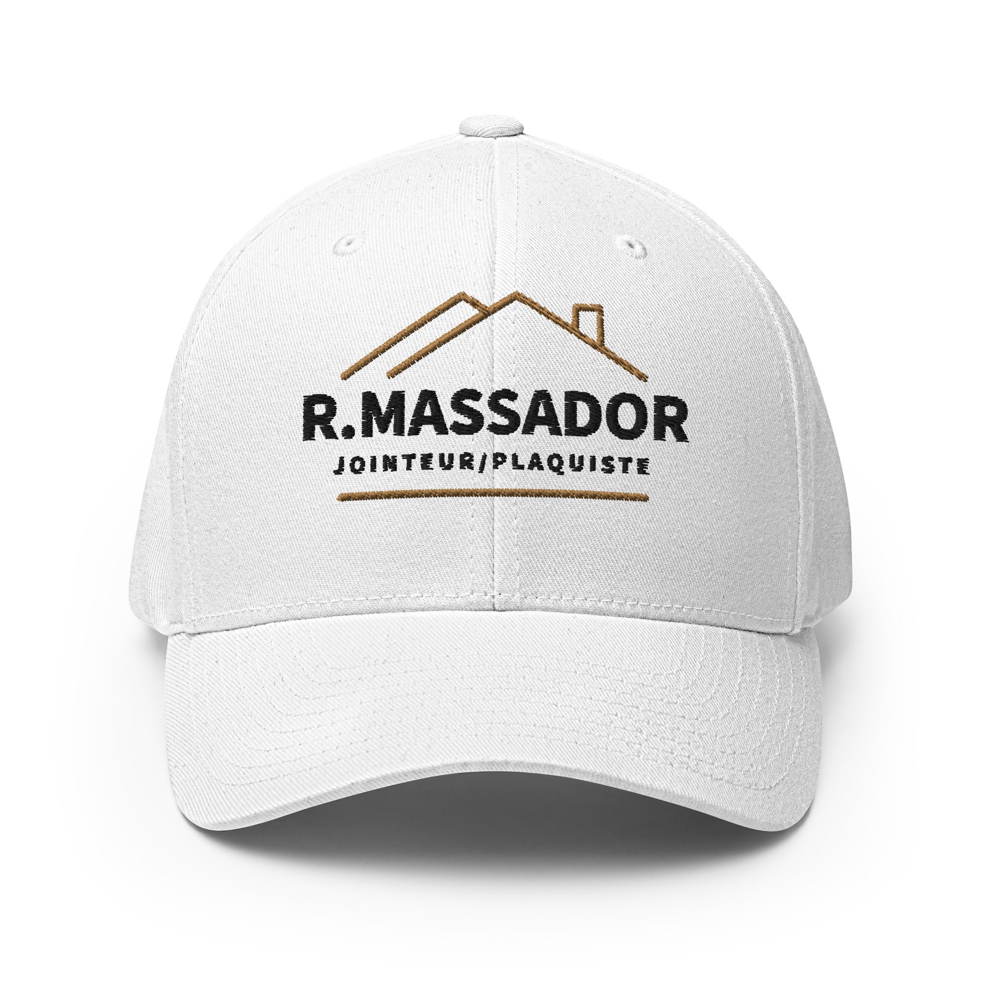 R. Massador - Casquette Structurée en Sergé - Brodée