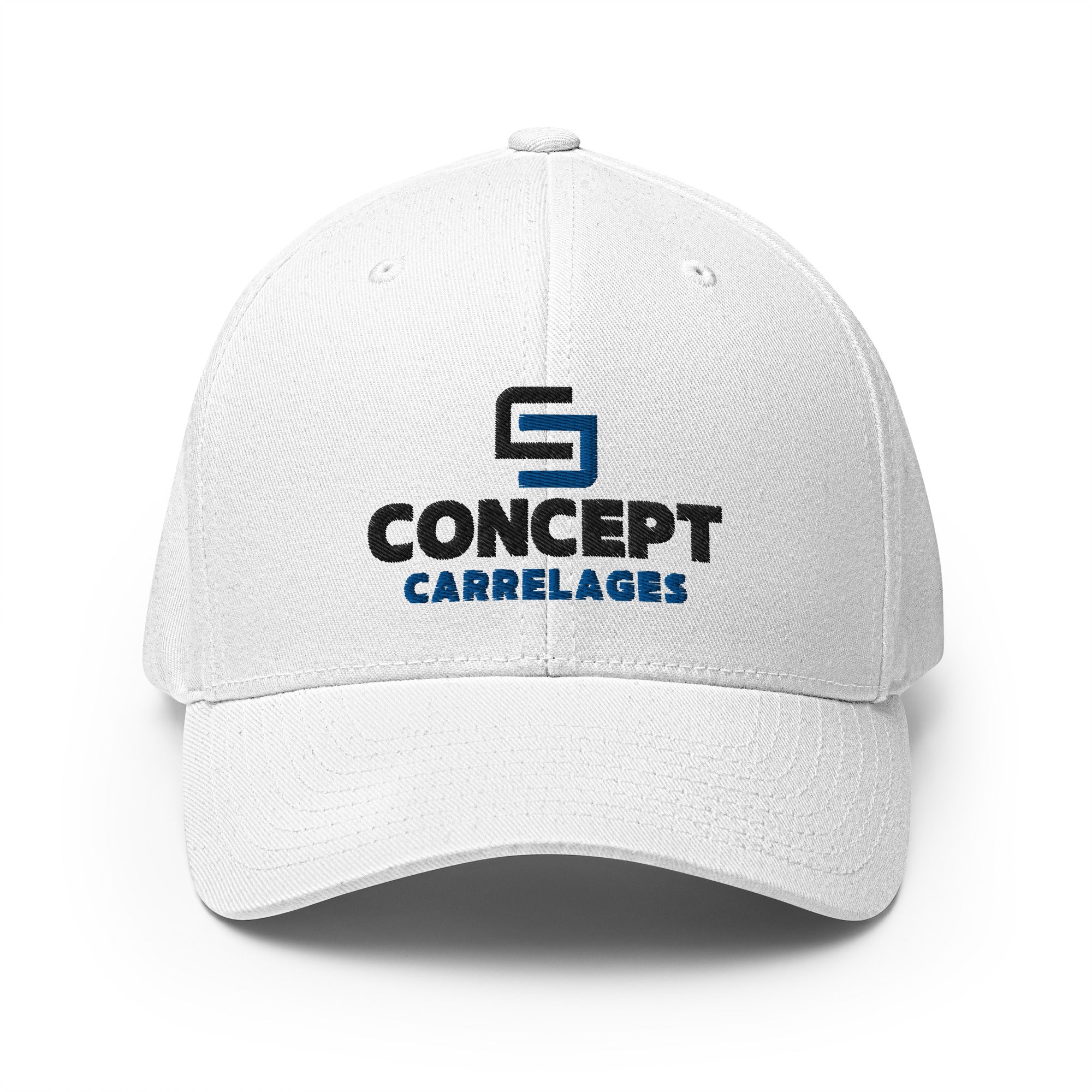 Concept Carrelages - Casquette Structurée en Sergé - Brodée