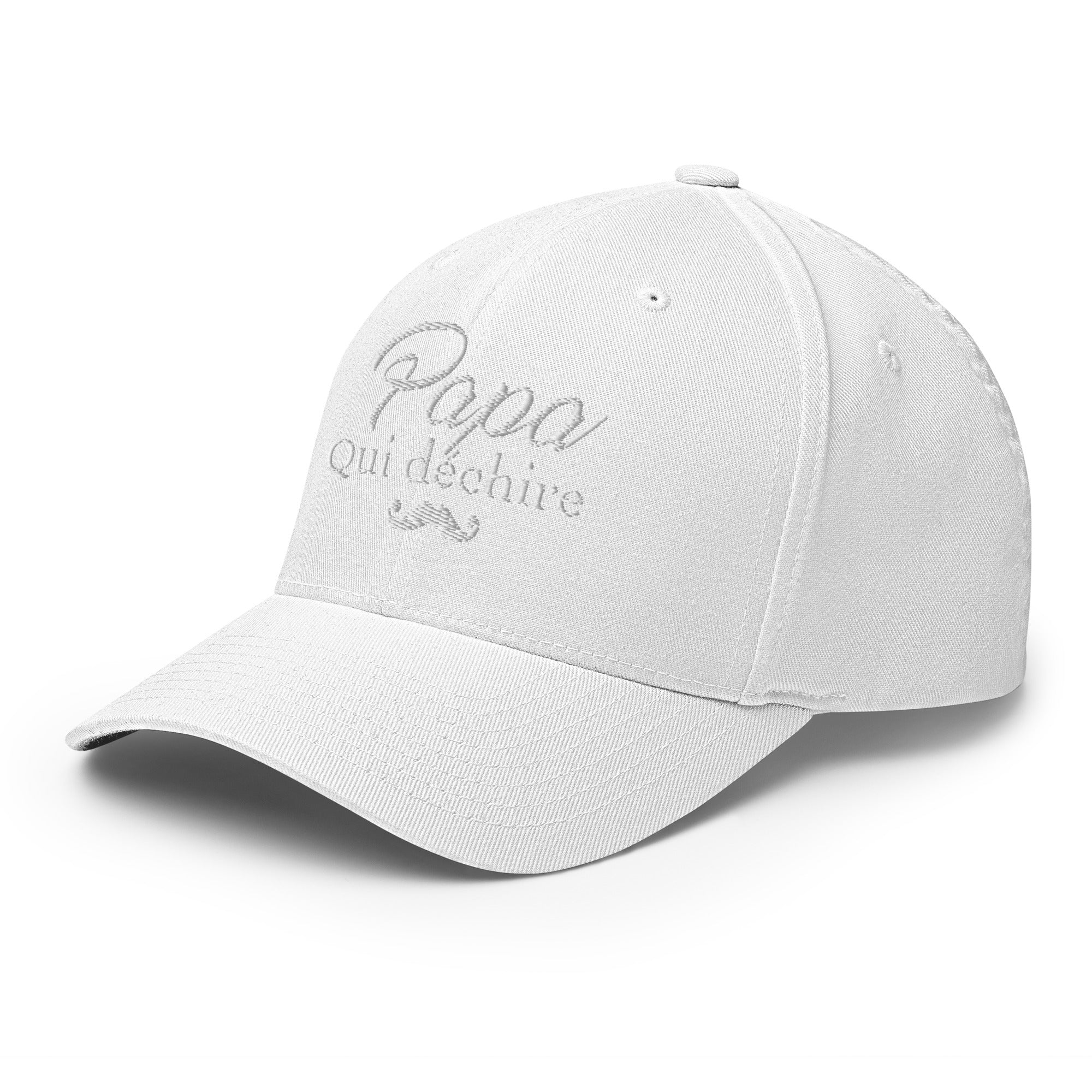 Papa qui déchire - Casquette Structurée en Sergé - Brodée