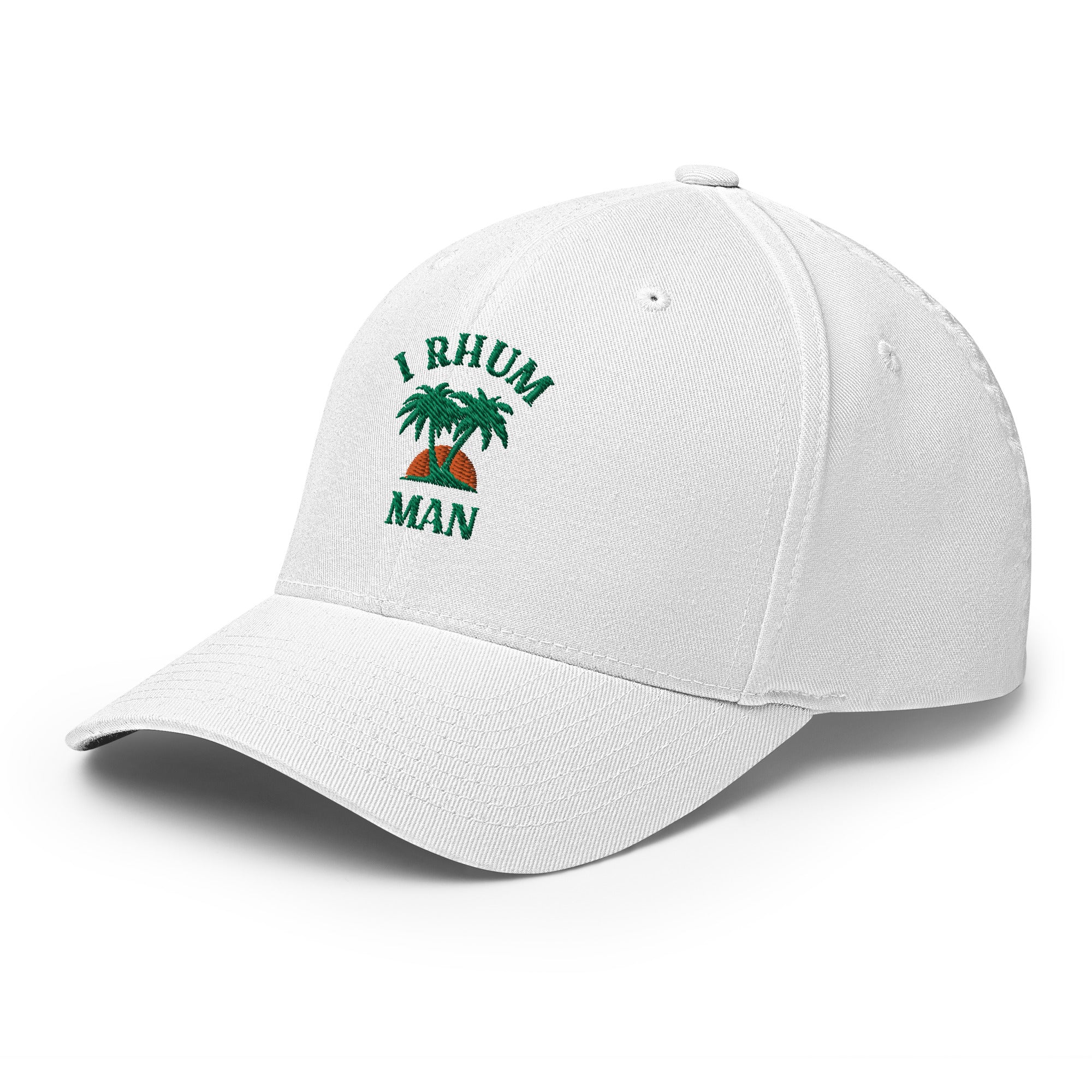 I Rhum Man - Casquette Structurée en Sergé - Brodée