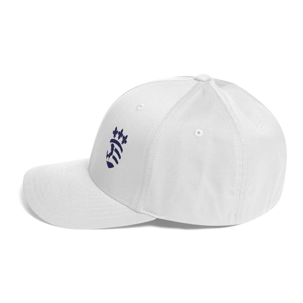 Blason Pézenas - Casquette Structurée en Sergé brodée