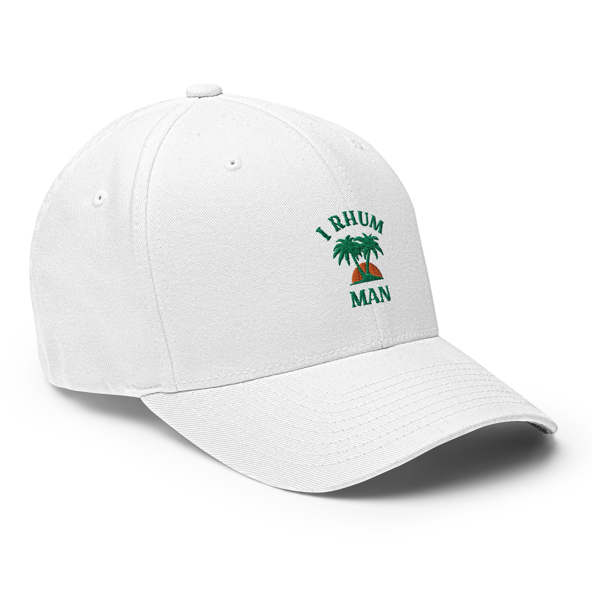 I Rhum Man - Casquette Structurée en Sergé - Brodée