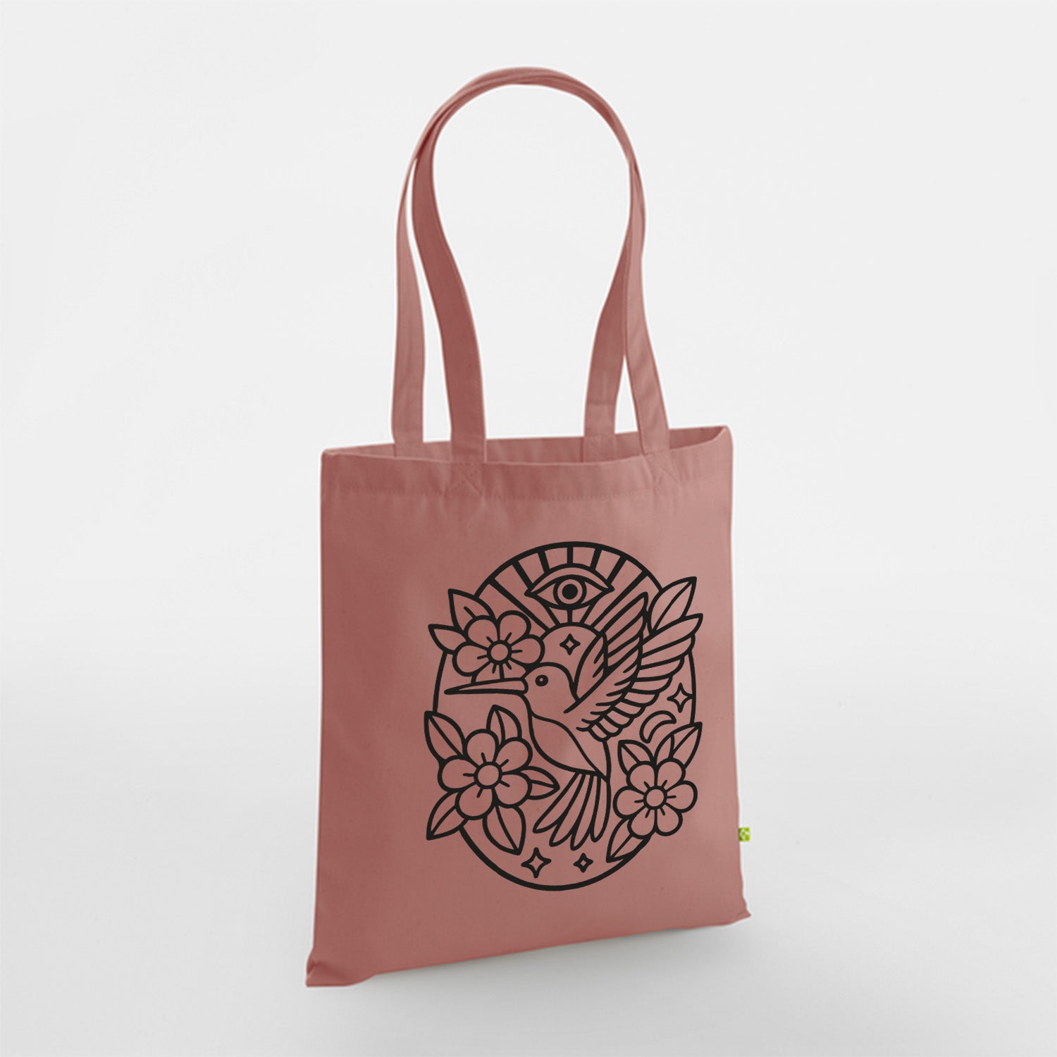 Colibri - Ma Carpette - Tote Bag en coton bio à piquer