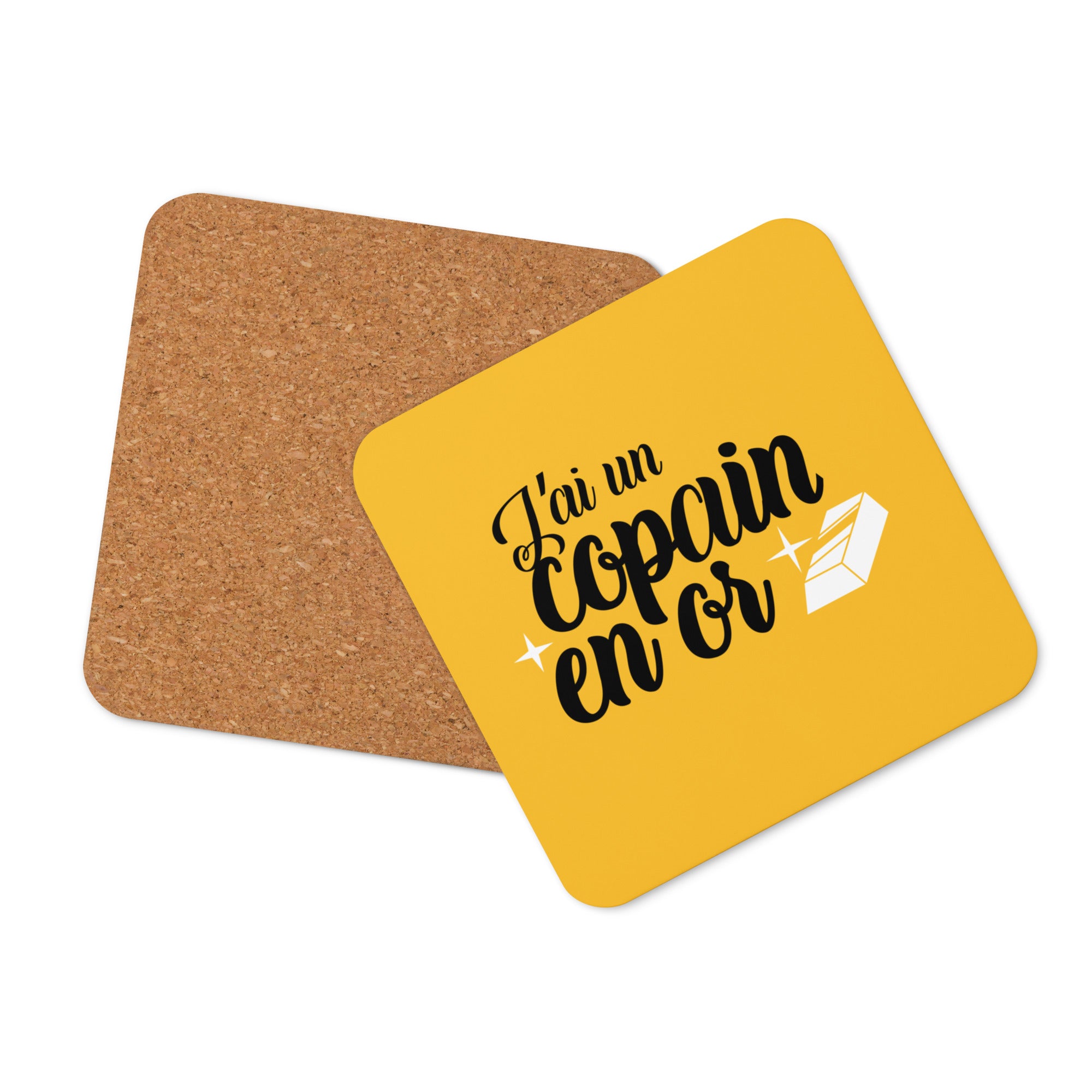 Copain en or - Sous-verres en liège
