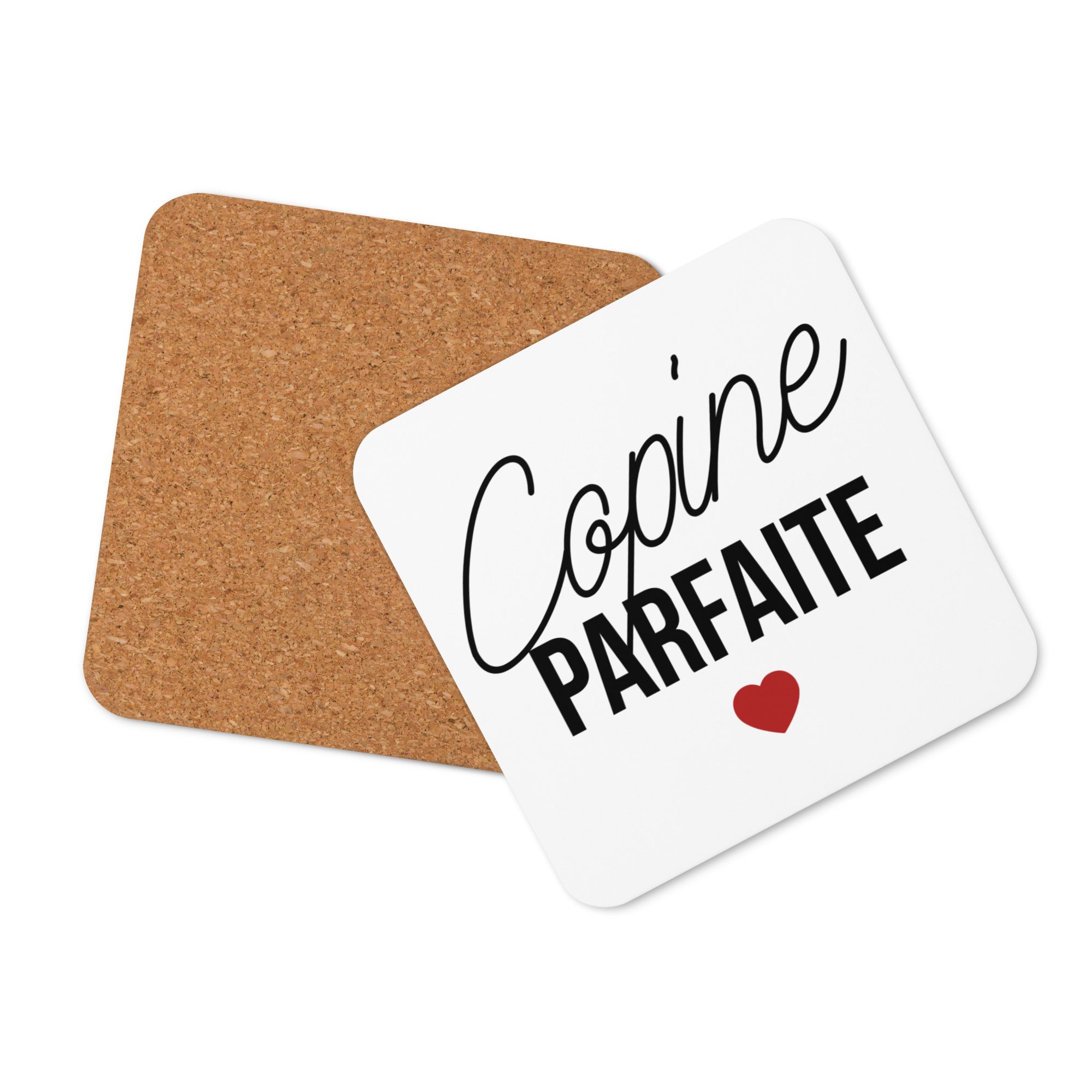 Copine parfaite - Sous-verres en liège
